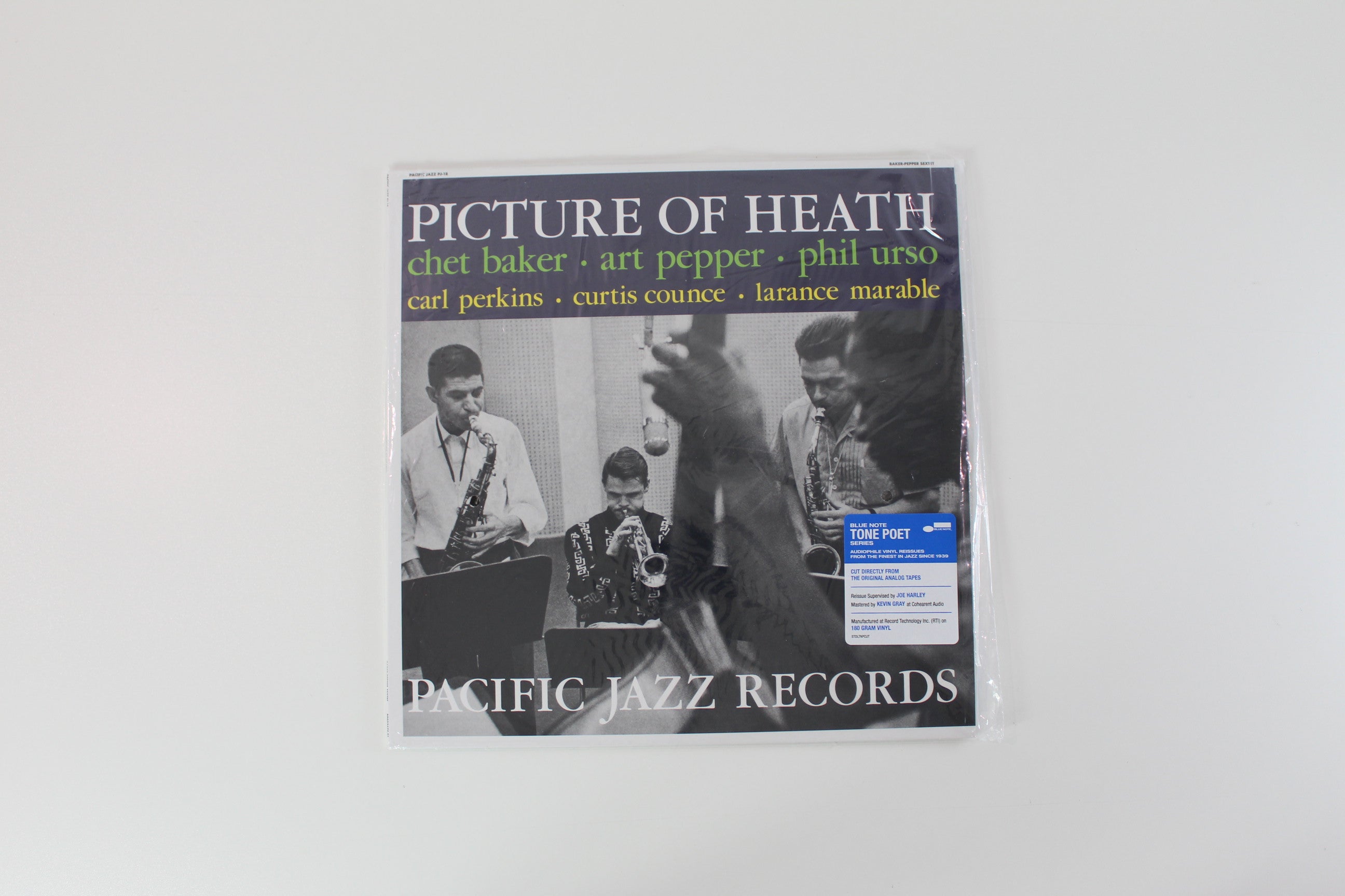 Chet Baker, Art Pepper, Phil Urso - Picture Of Heath on Pacific Jazz/Blue Note Tone Pet Series Reissue
