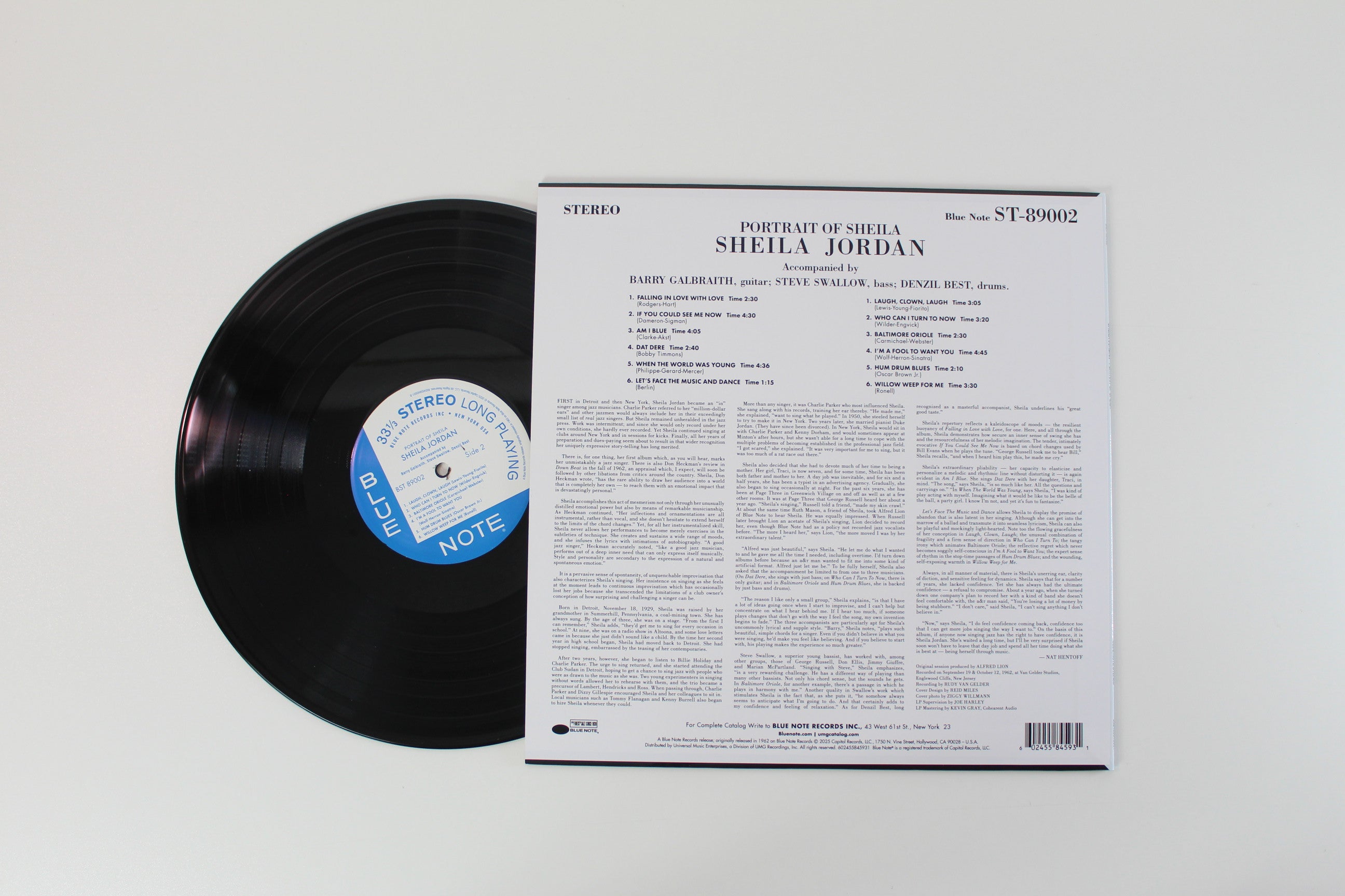 Sheila Jordan - Portrait Of Sheila on Blue Note Tone Poet Series Reissue