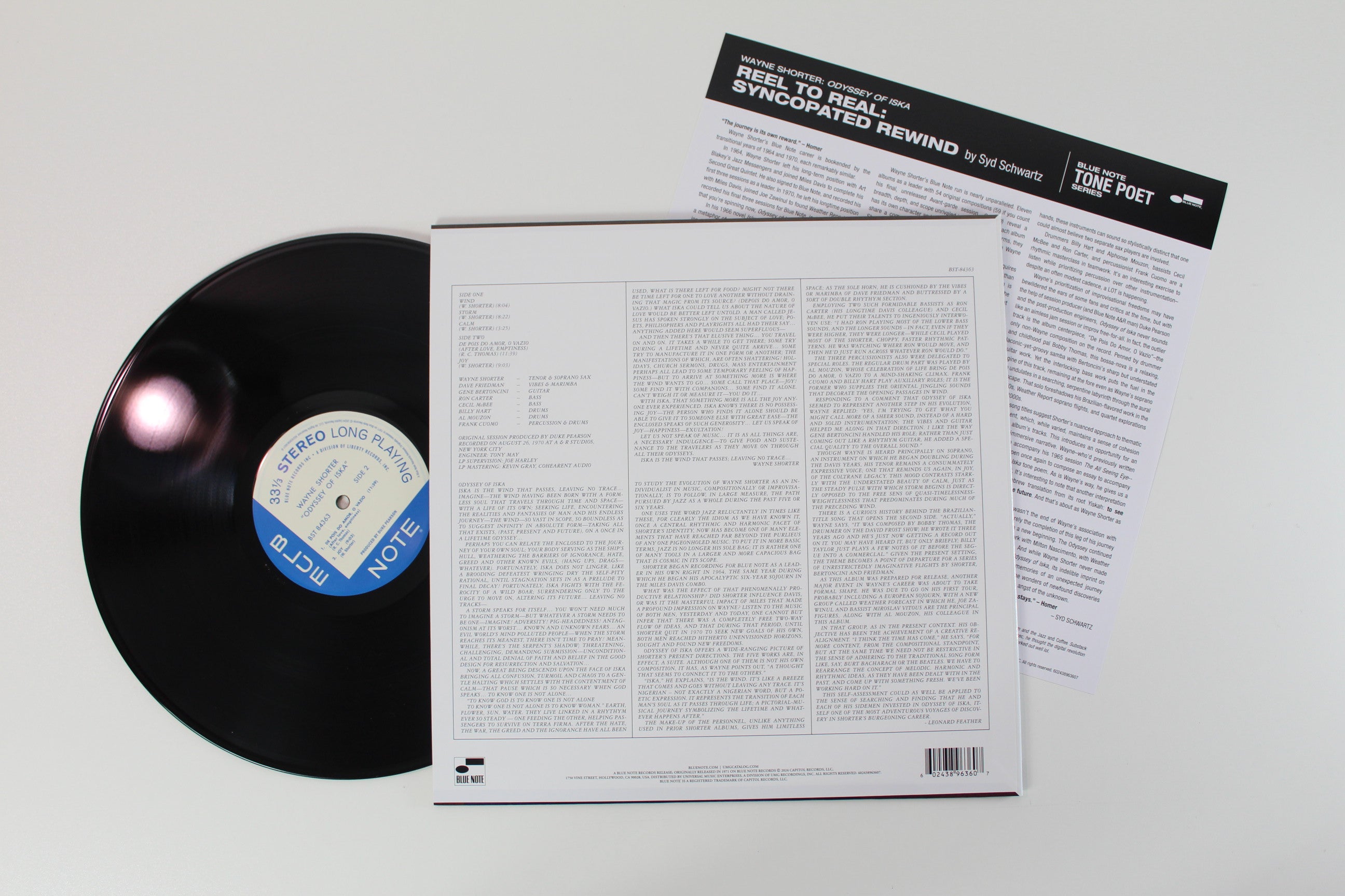 Wayne Shorter - Odyssey Of Iska on Blue Note Tone Poet Series Reissue