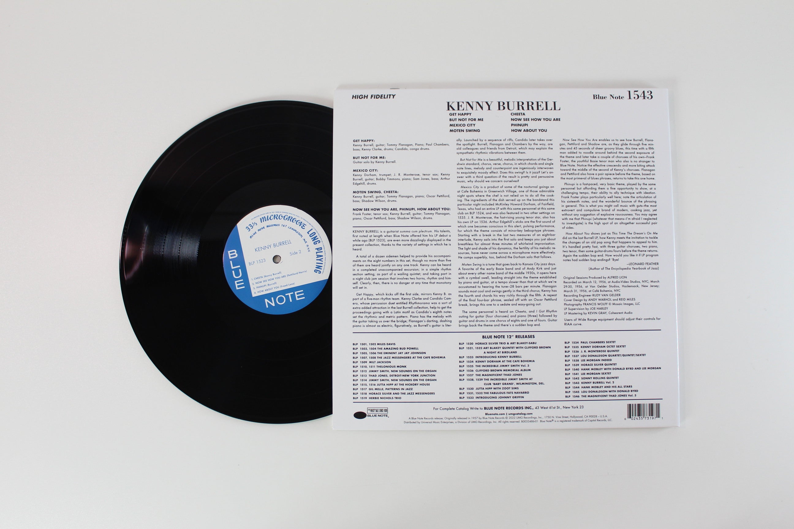 Kenny Burrell - Kenny Burrell on Blue Note Tone Poet Series Reissue
