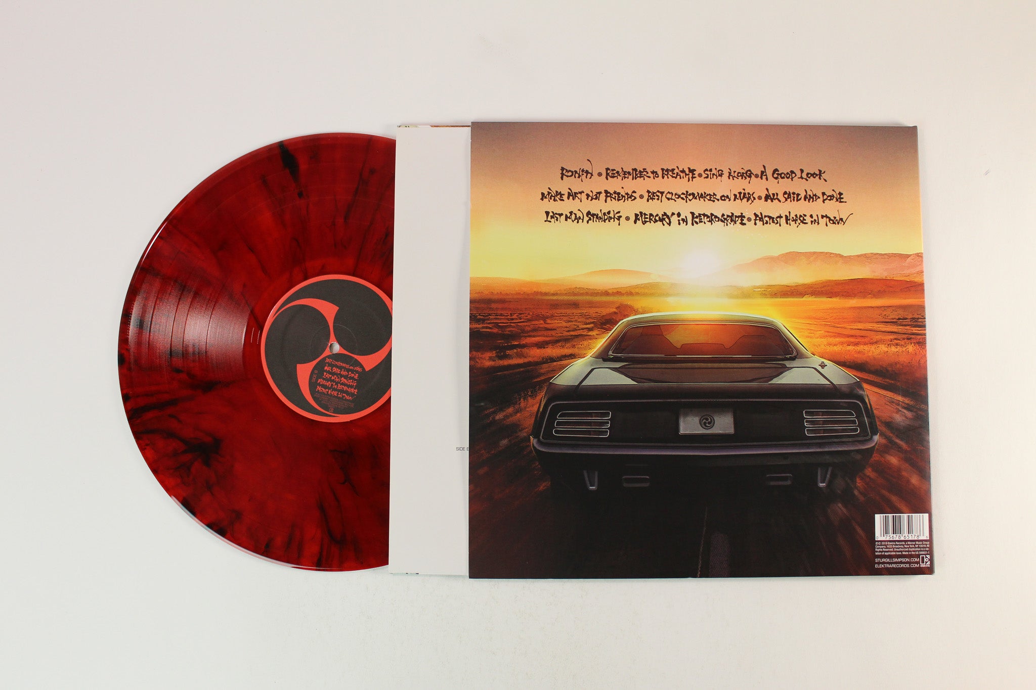 Sturgill Simpson - Sound & Fury on Elektra Ltd Marble Red