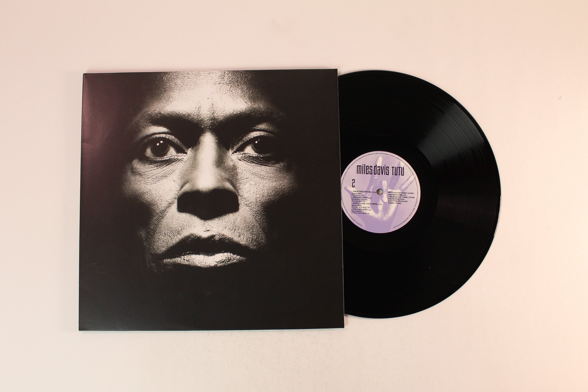 Miles Davis - Tutu on Warner Rhino Deluxe 180 Gram Reissue