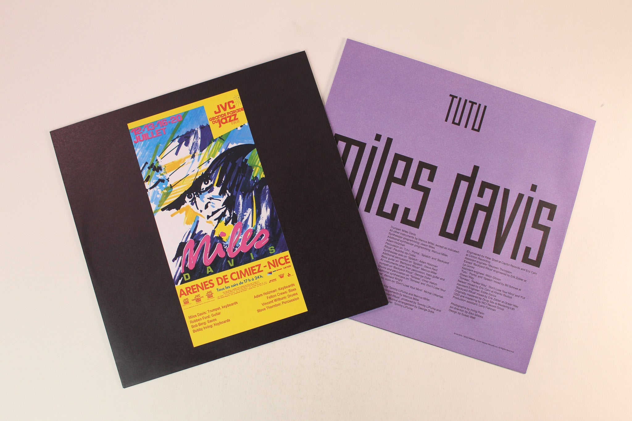 Miles Davis - Tutu on Warner Rhino Deluxe 180 Gram Reissue