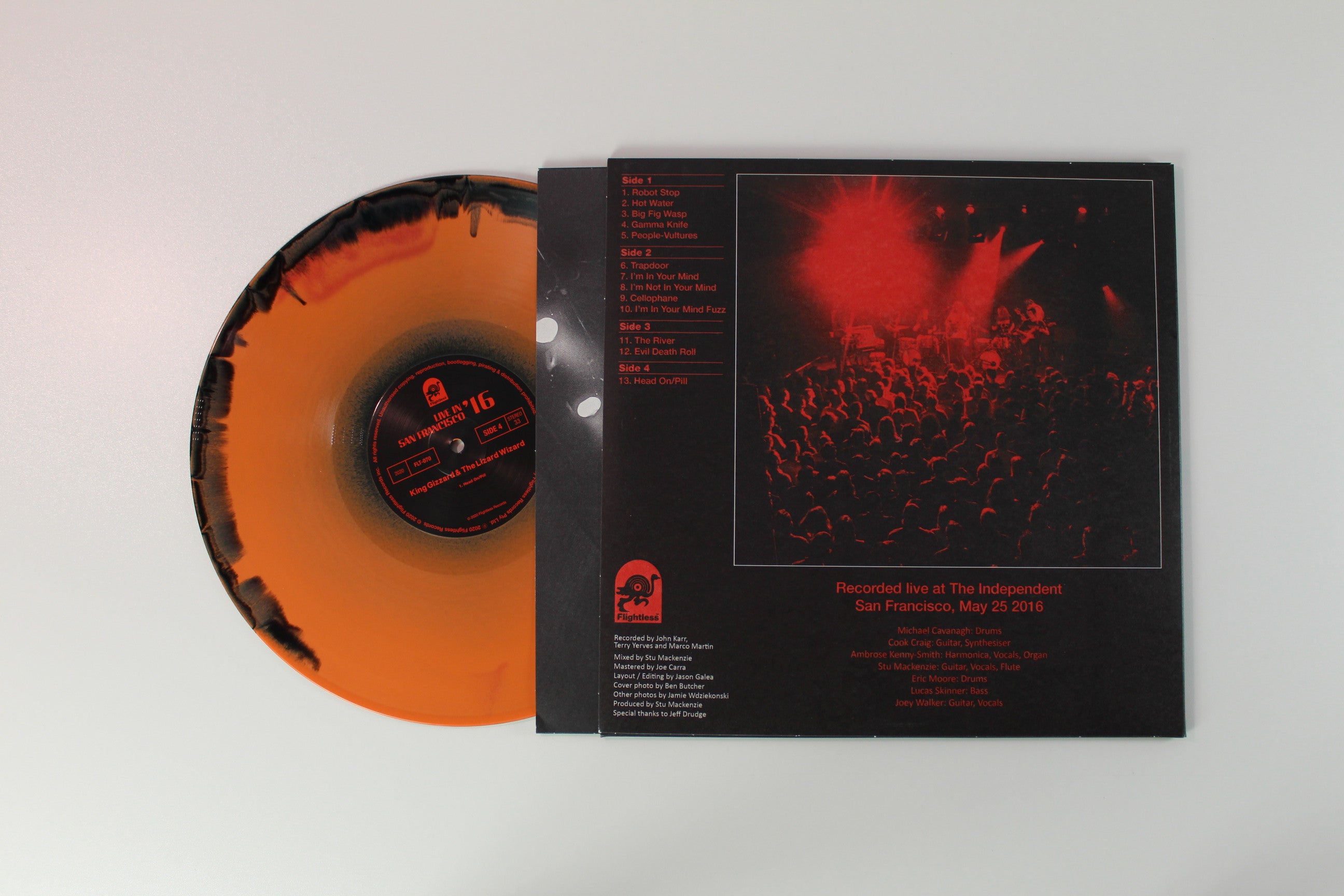 King Gizzard And The Lizard Wizard - Live In San Francisco '16 Ltd Alamo Square Edition on Flightless