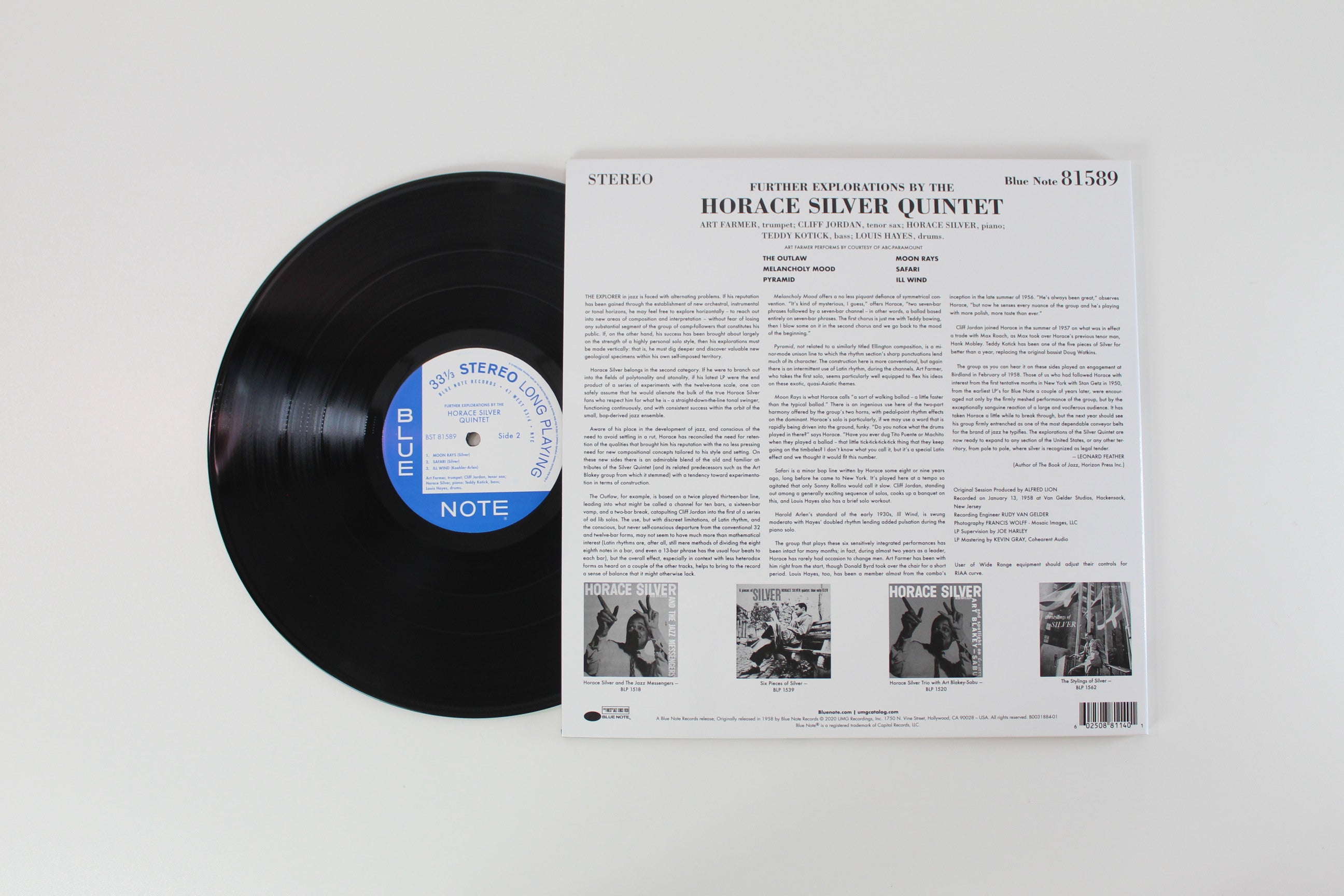 The Horace Silver Quintet - Further Explorations on Blue Note Tone Poet Series Reissue