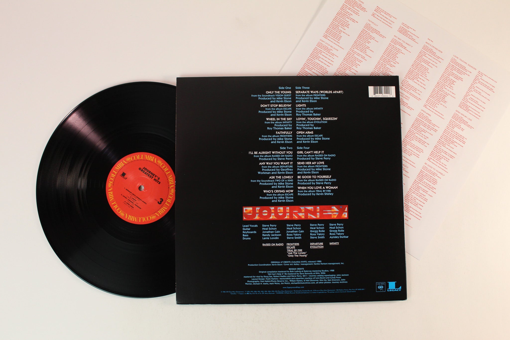 Journey - Greatest Hits on Columbia Legacy Reissue