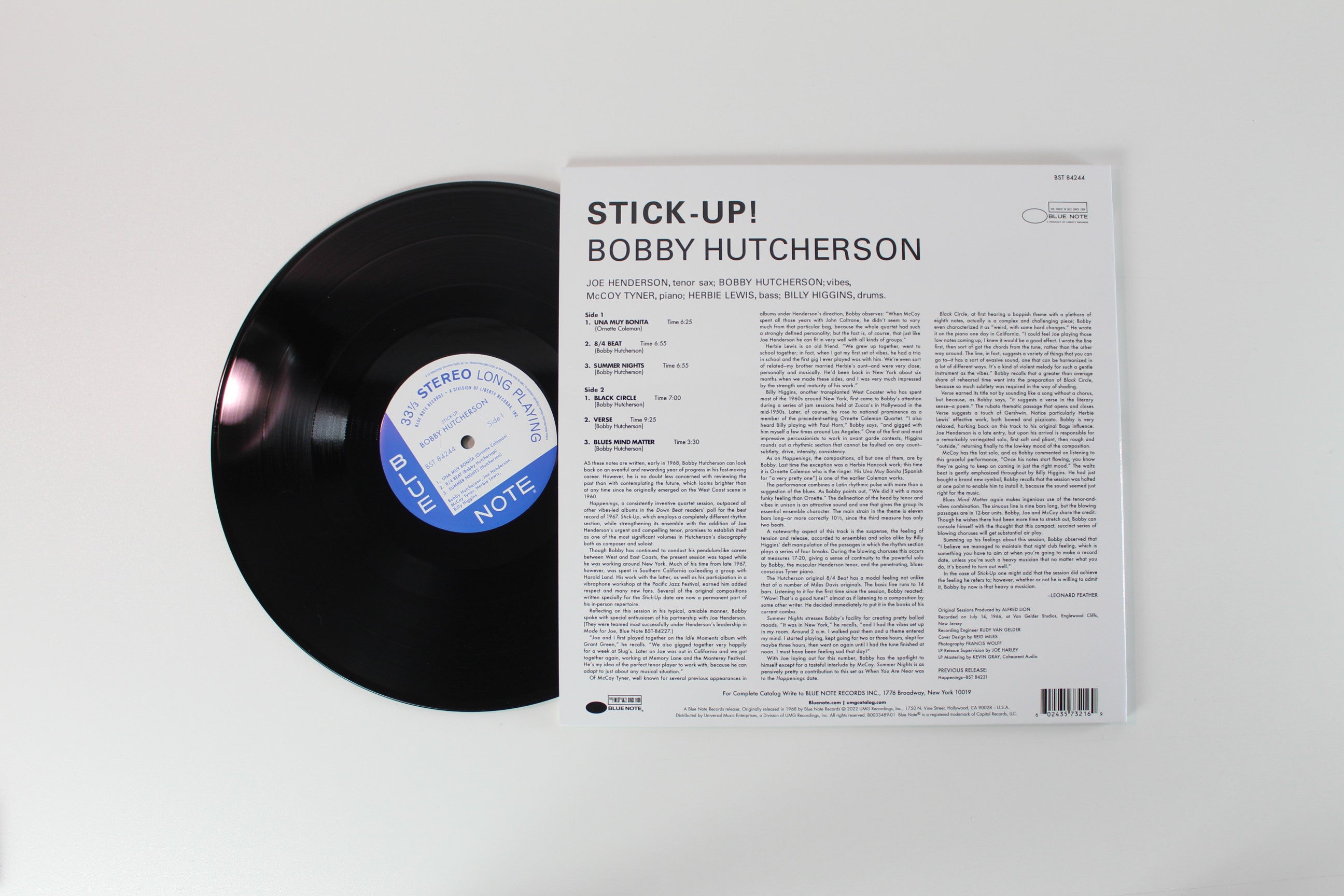 Bobby Hutcherson - Stick-Up! on Blue Note Tone Poet Series Reissue