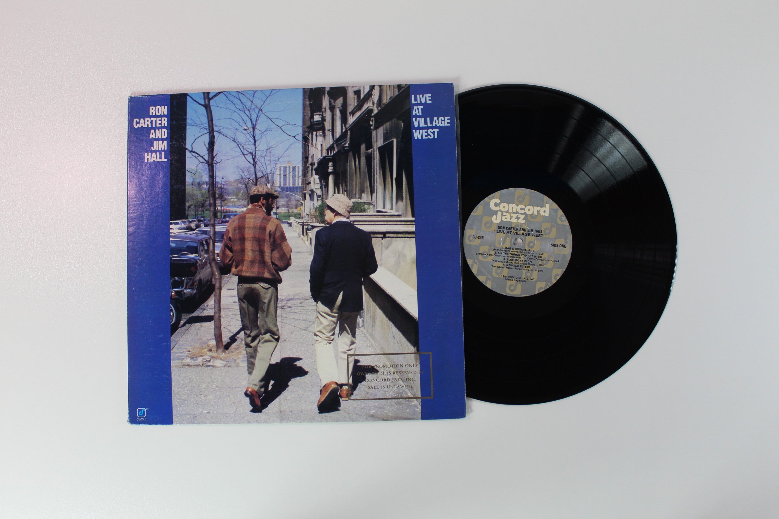 Jim Hall / Ron Carter Duo - Live At Village West on Concord Jazz