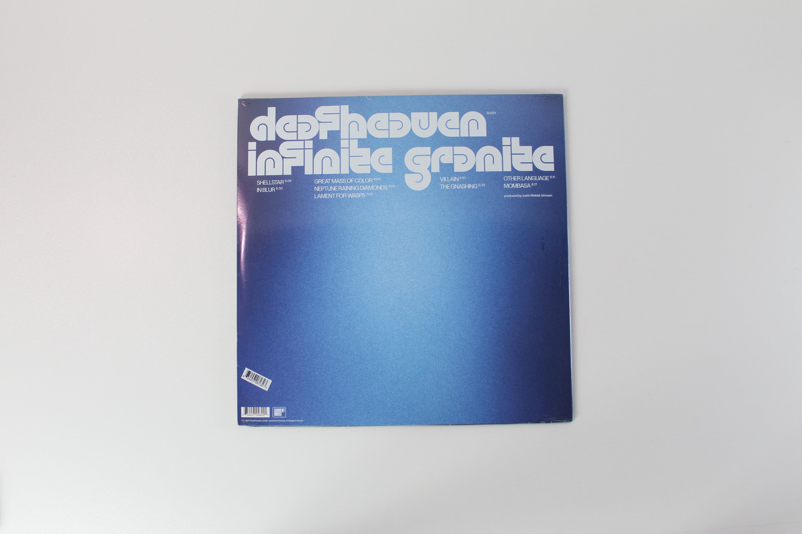 Deafheaven - Infinite Granite on Sargent House Blue Neptune Vinyl Sealed