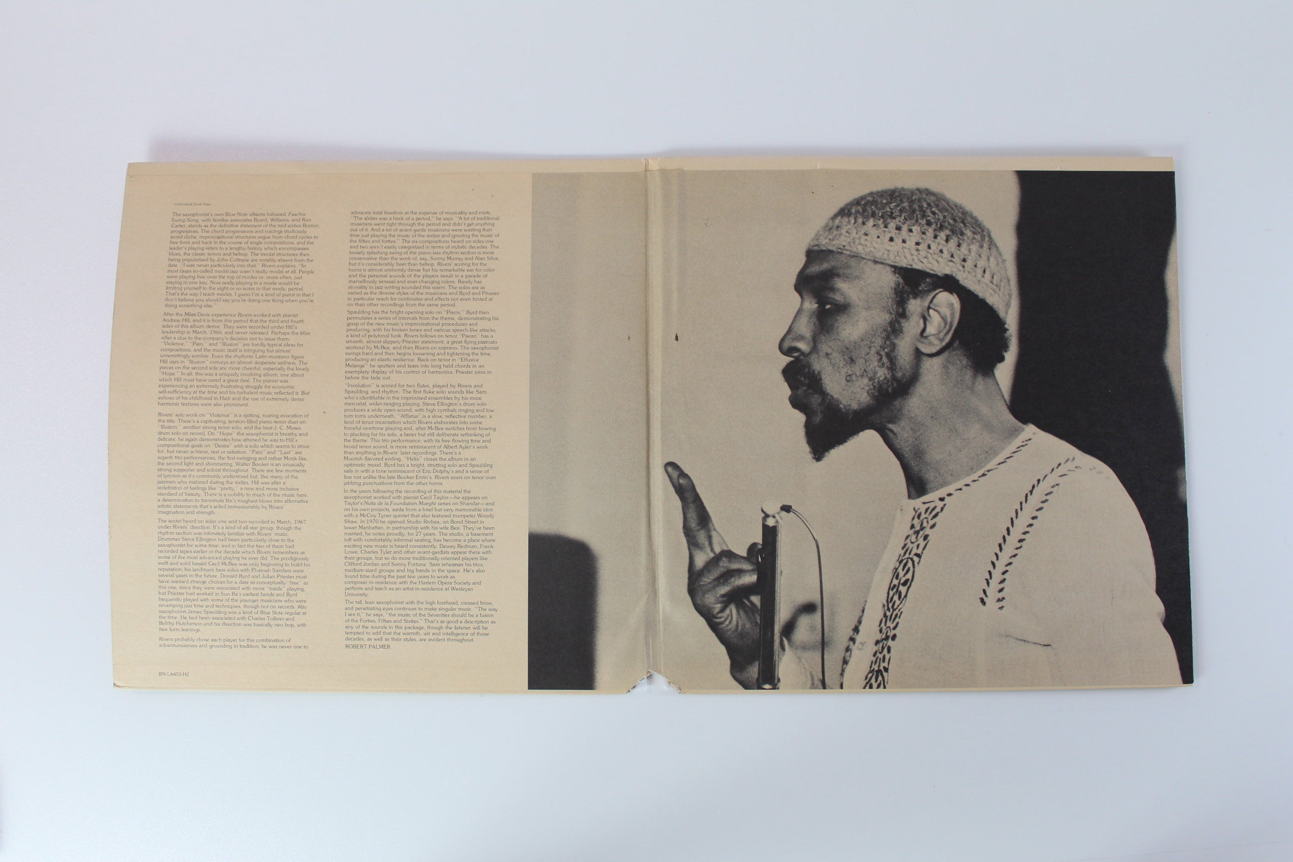Sam Rivers - Involution on Blue Note Reissue Series