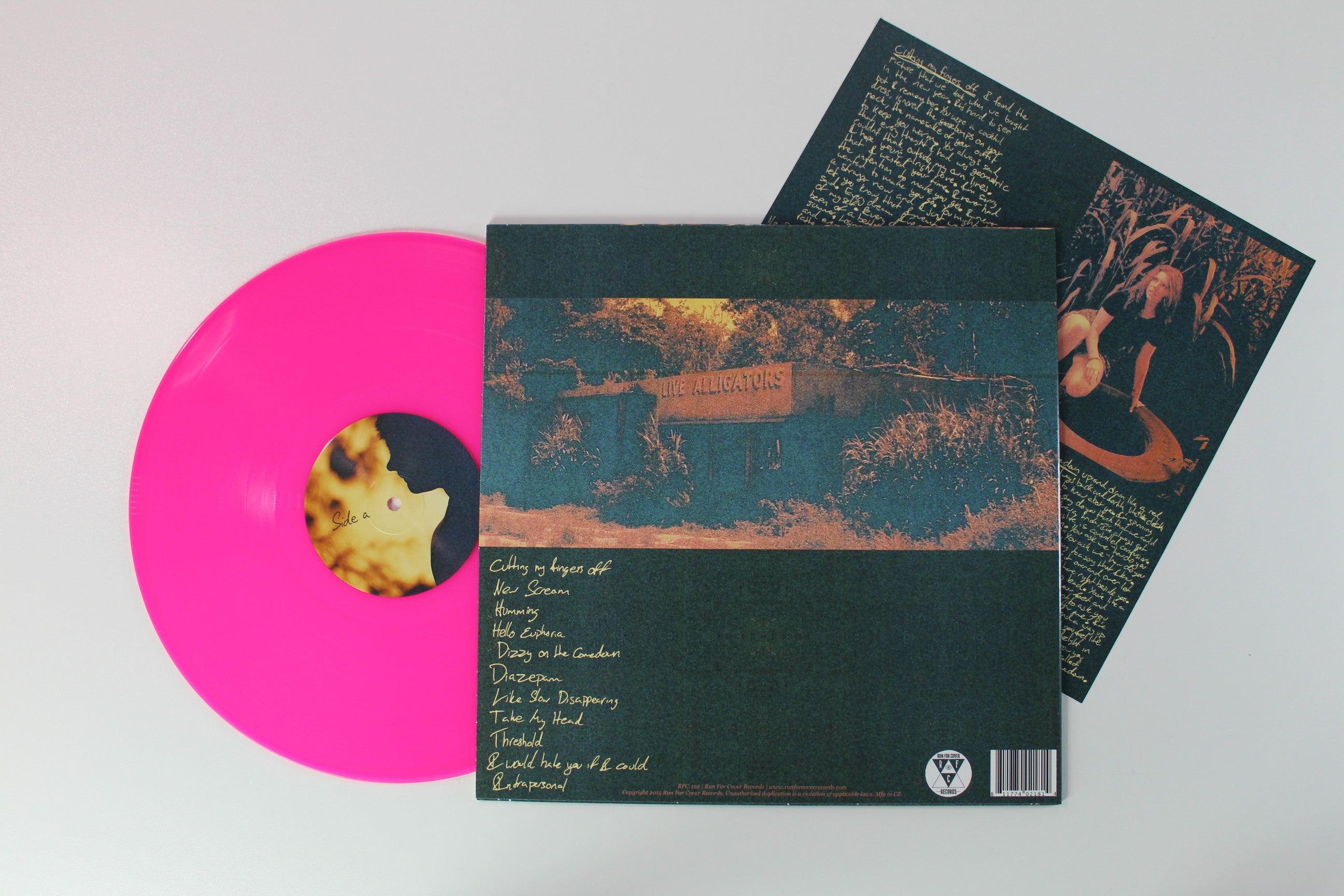 Turnover - Peripheral Vision Repress on Magenta Neon Vinyl on Run For Cover Records
