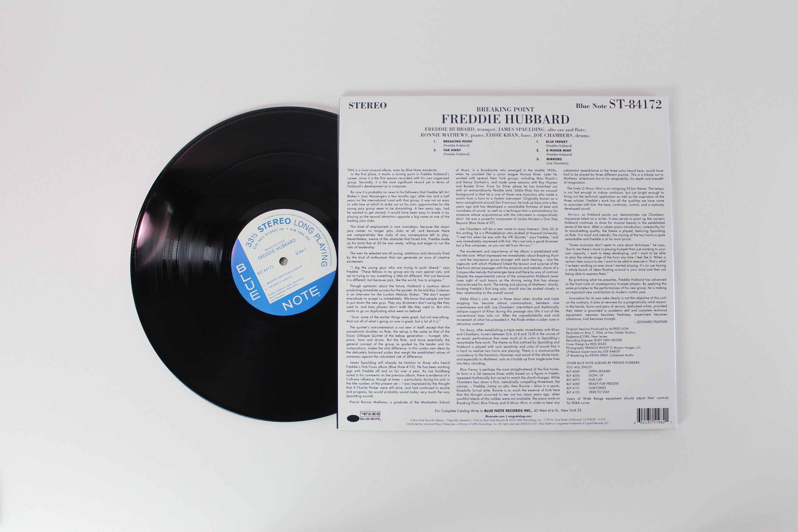 Freddie Hubbard - Breaking Point on Blue Note Tone Poet Series Reissue