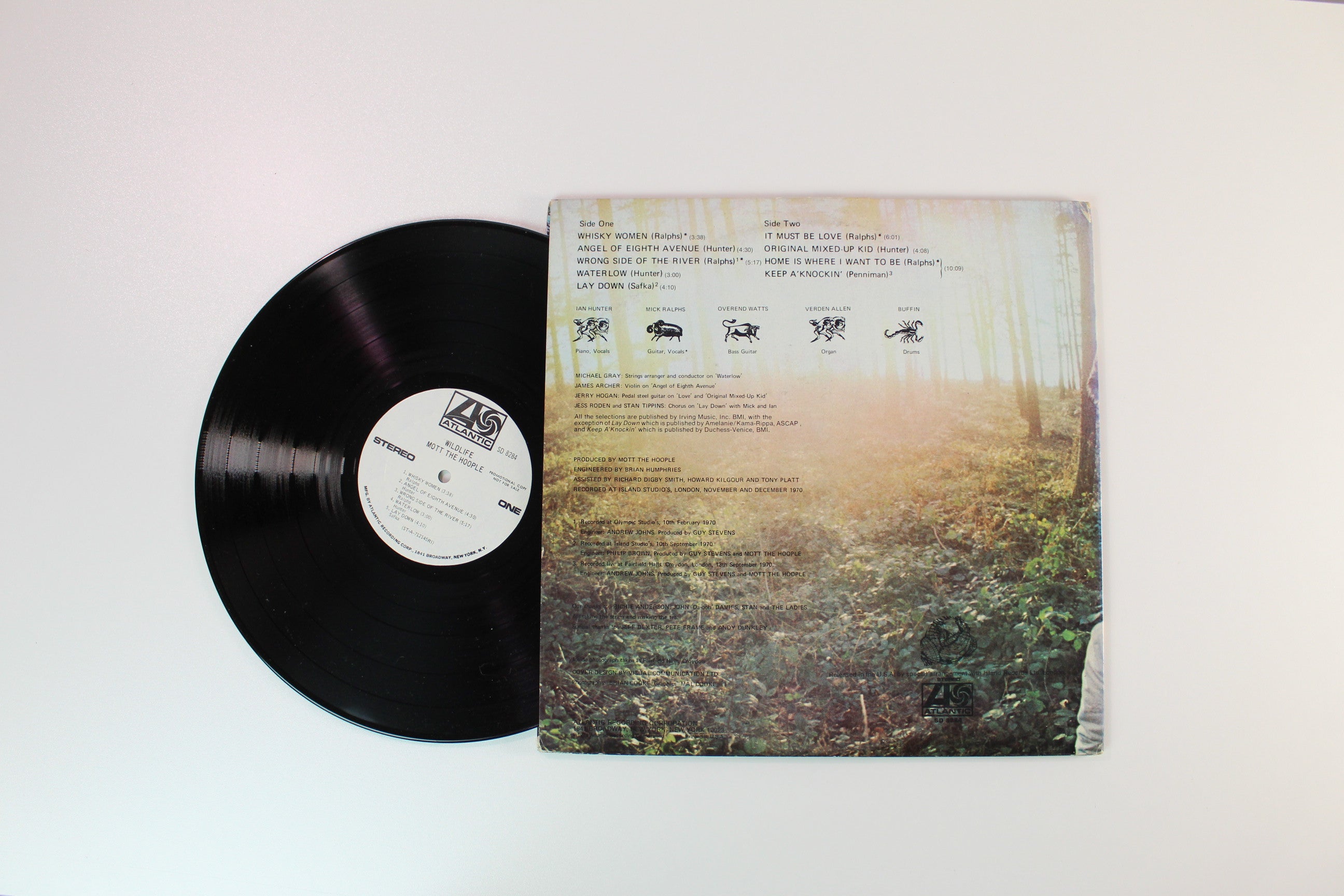 Mott The Hoople - Wildlife on Atlantic - Stereo Promo