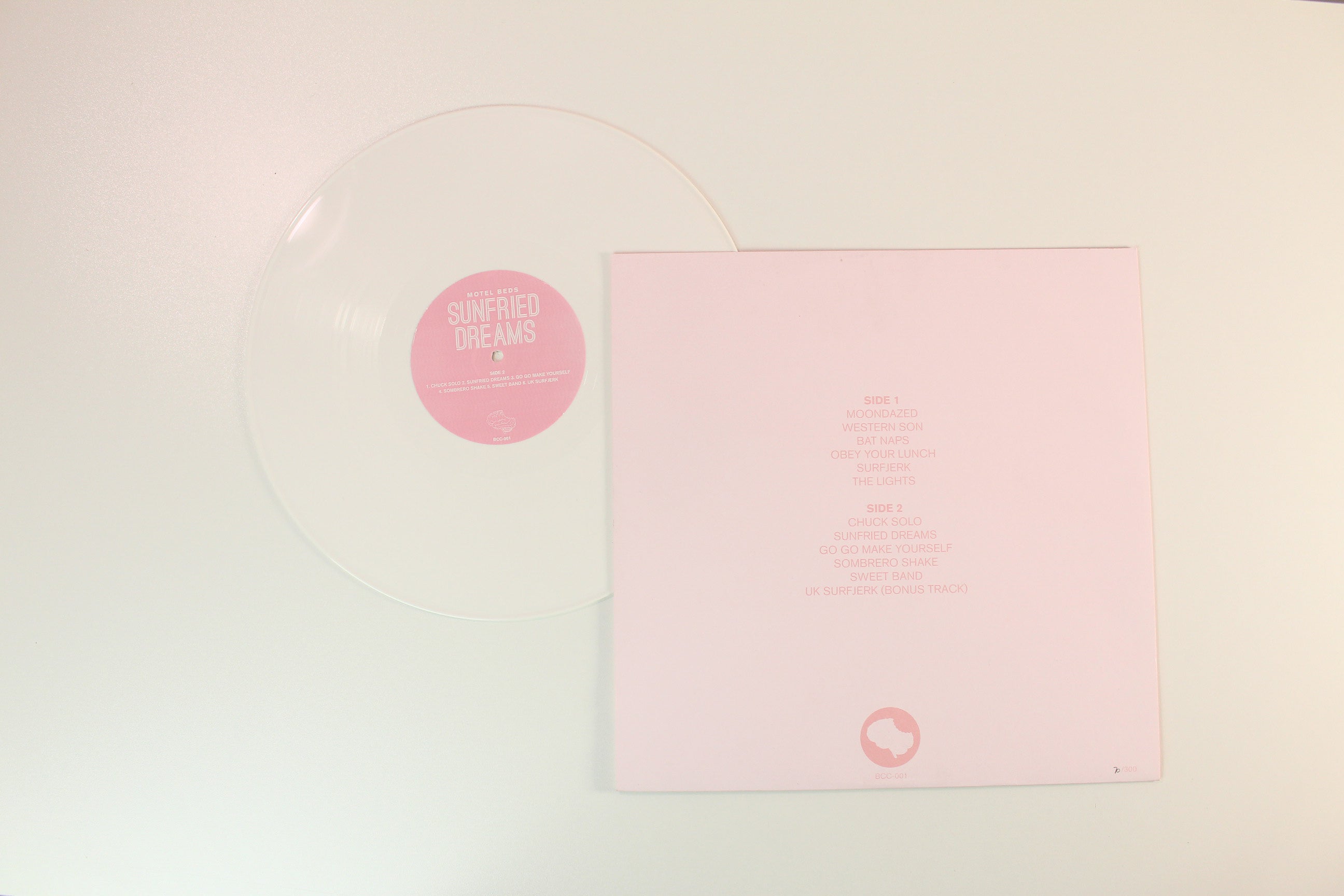 Motel Beds - Sunfried Dreams on Brain Candy Creative - White Vinyl