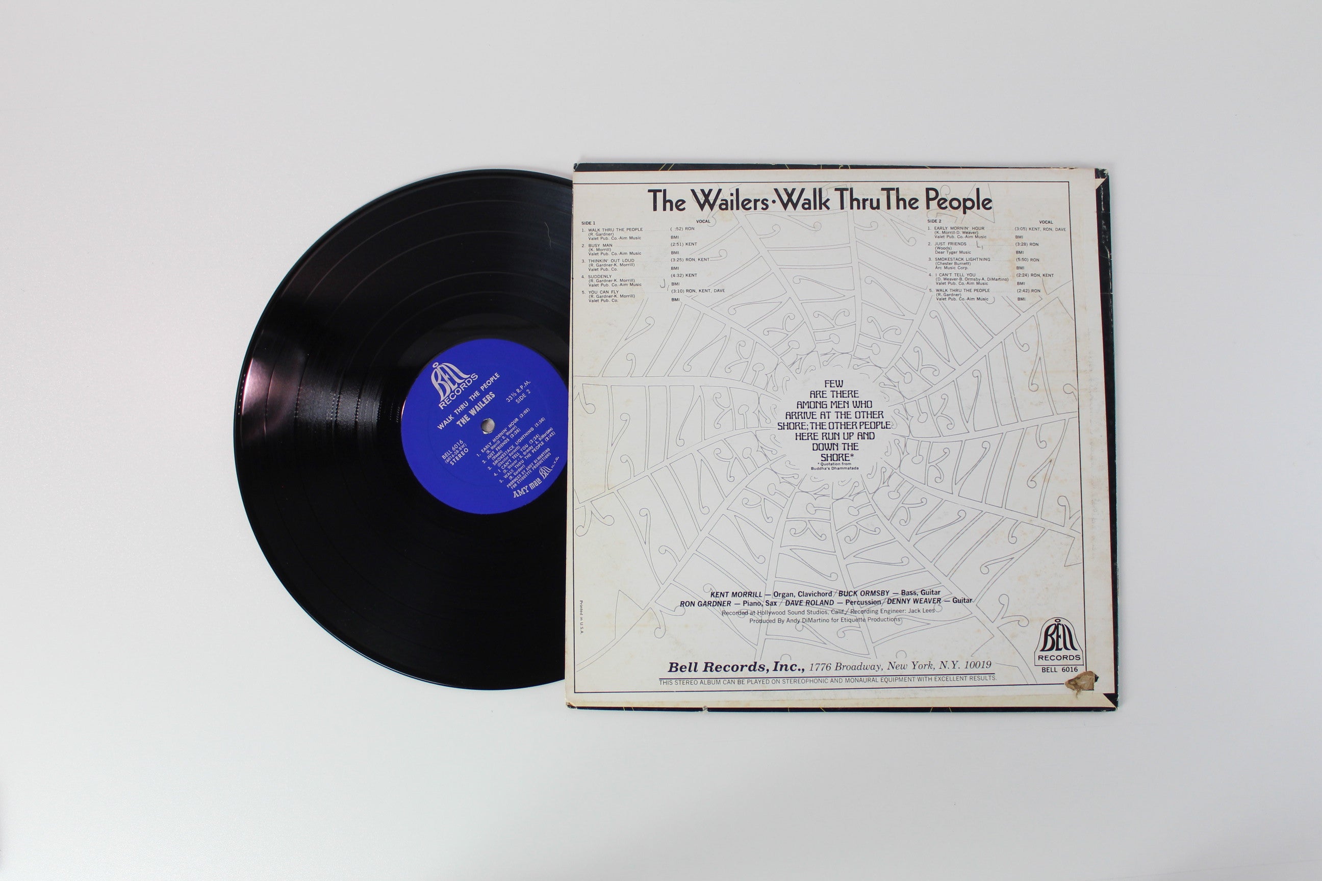 The Wailers - Walk Thru The People on Bell Records