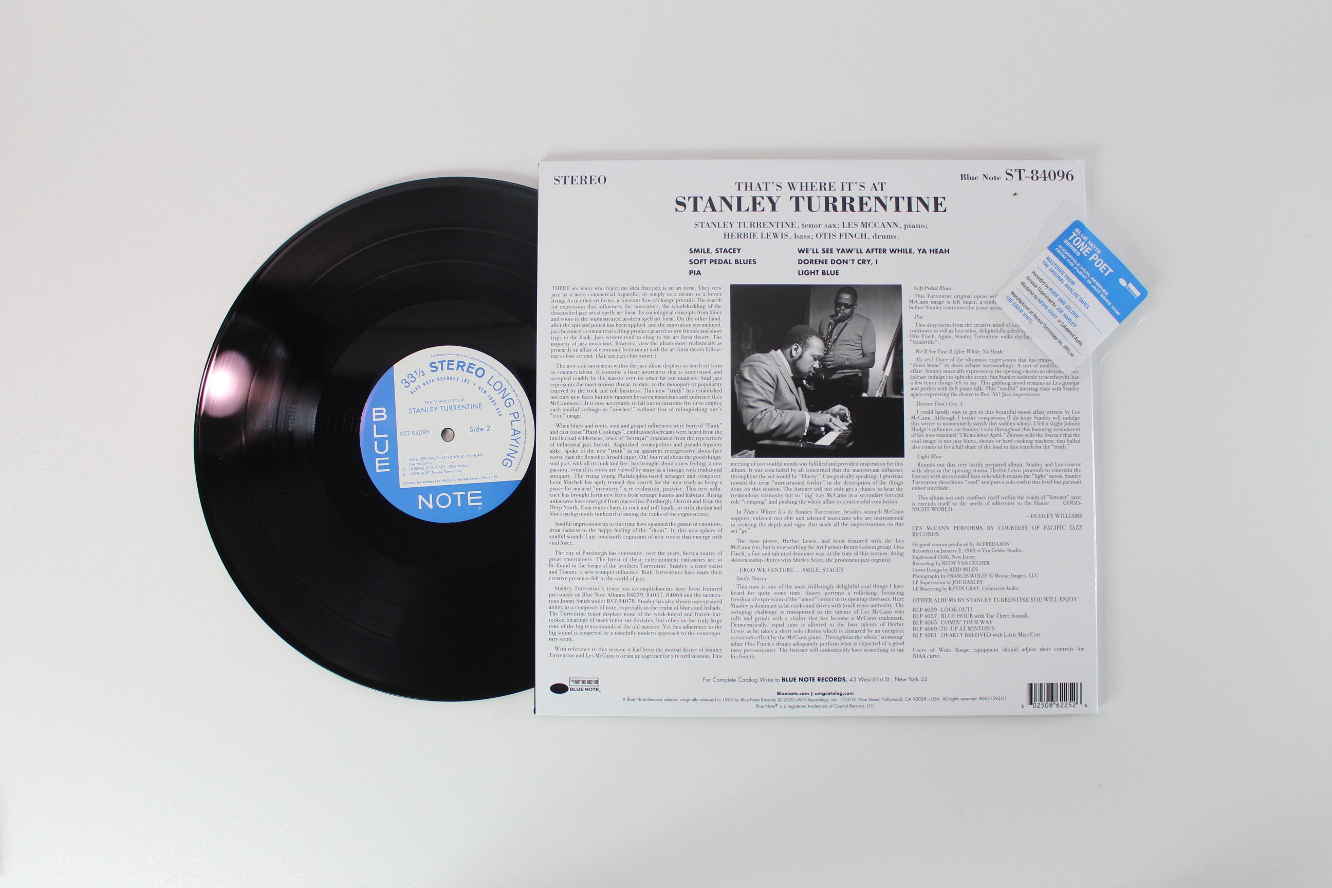 Stanley Turrentine - That's Where It's At on Blue Note Tone Poet Series Reissue