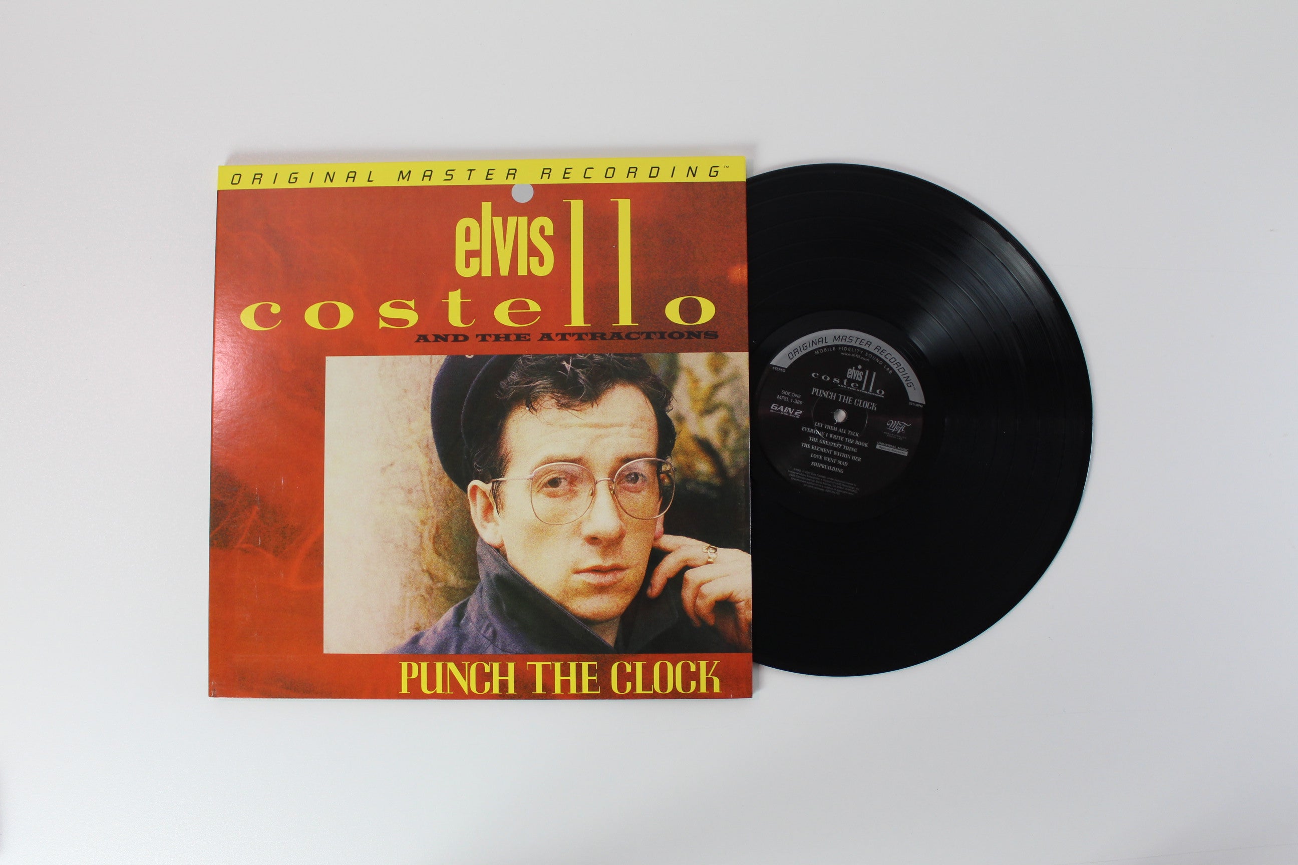 Elvis Costello & The Attractions - Punch The Clock on Mobile Fidelity Ltd. Numbered Reissue