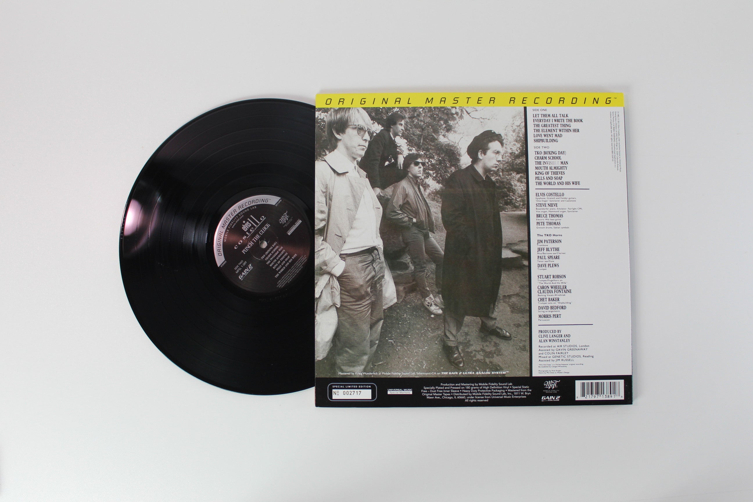 Elvis Costello & The Attractions - Punch The Clock on Mobile Fidelity Ltd. Numbered Reissue