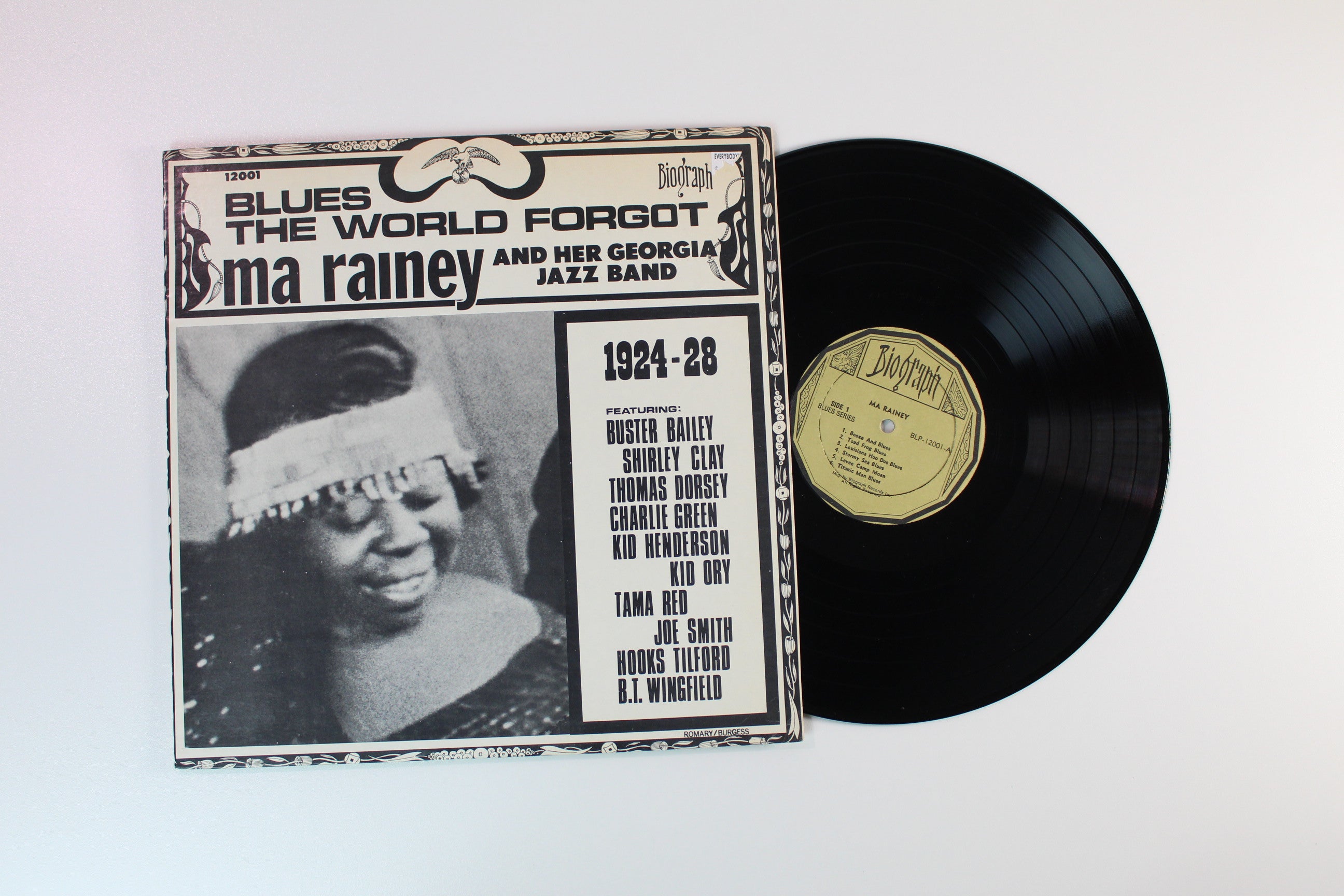 Ma Rainey And Her Georgia Band - Blues The World Forgot on Biograph