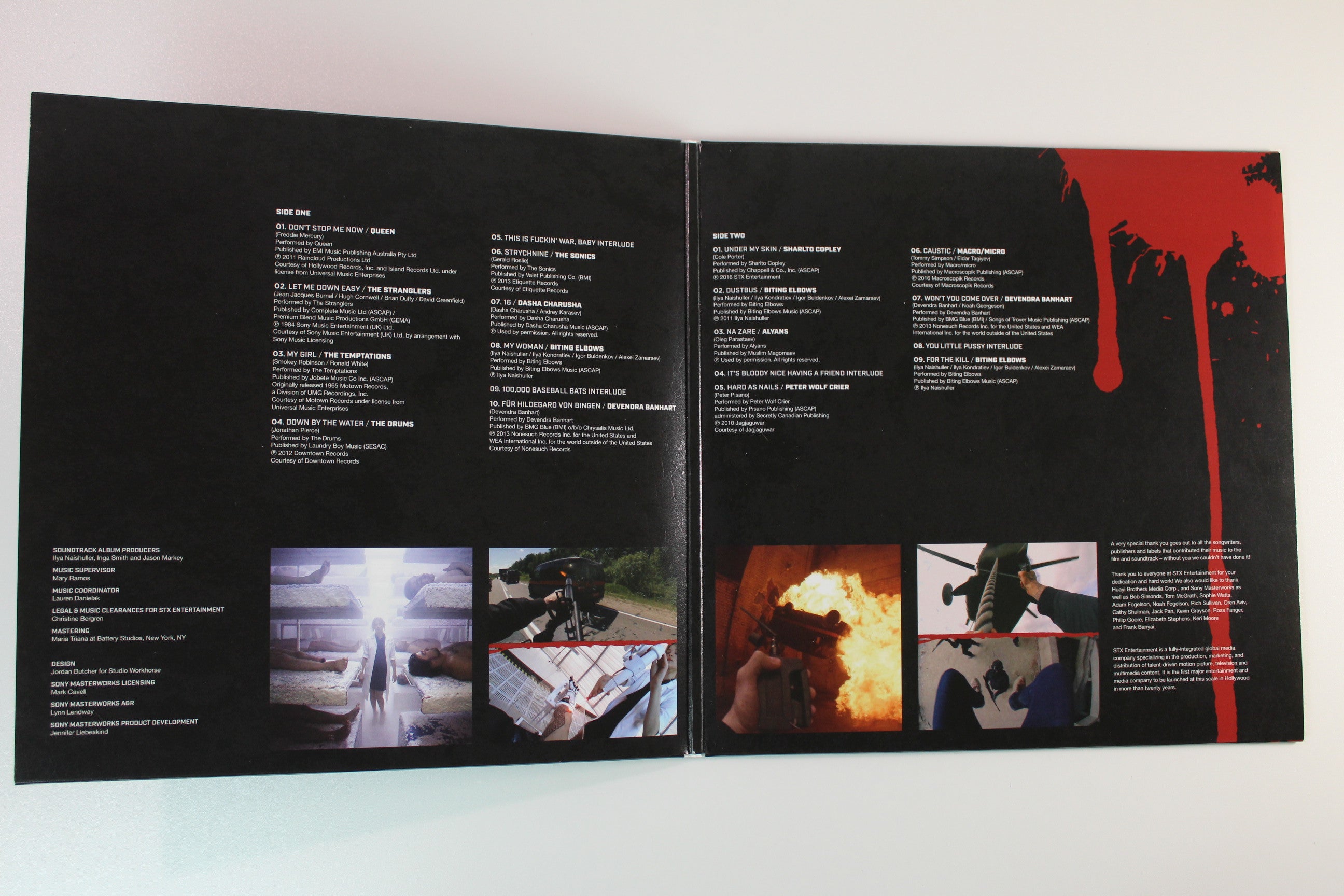 Various - Hardcore Henry (Original Motion Picture Soundtrack) on Music on Vinyl Ltd Numbered Red Vinyl