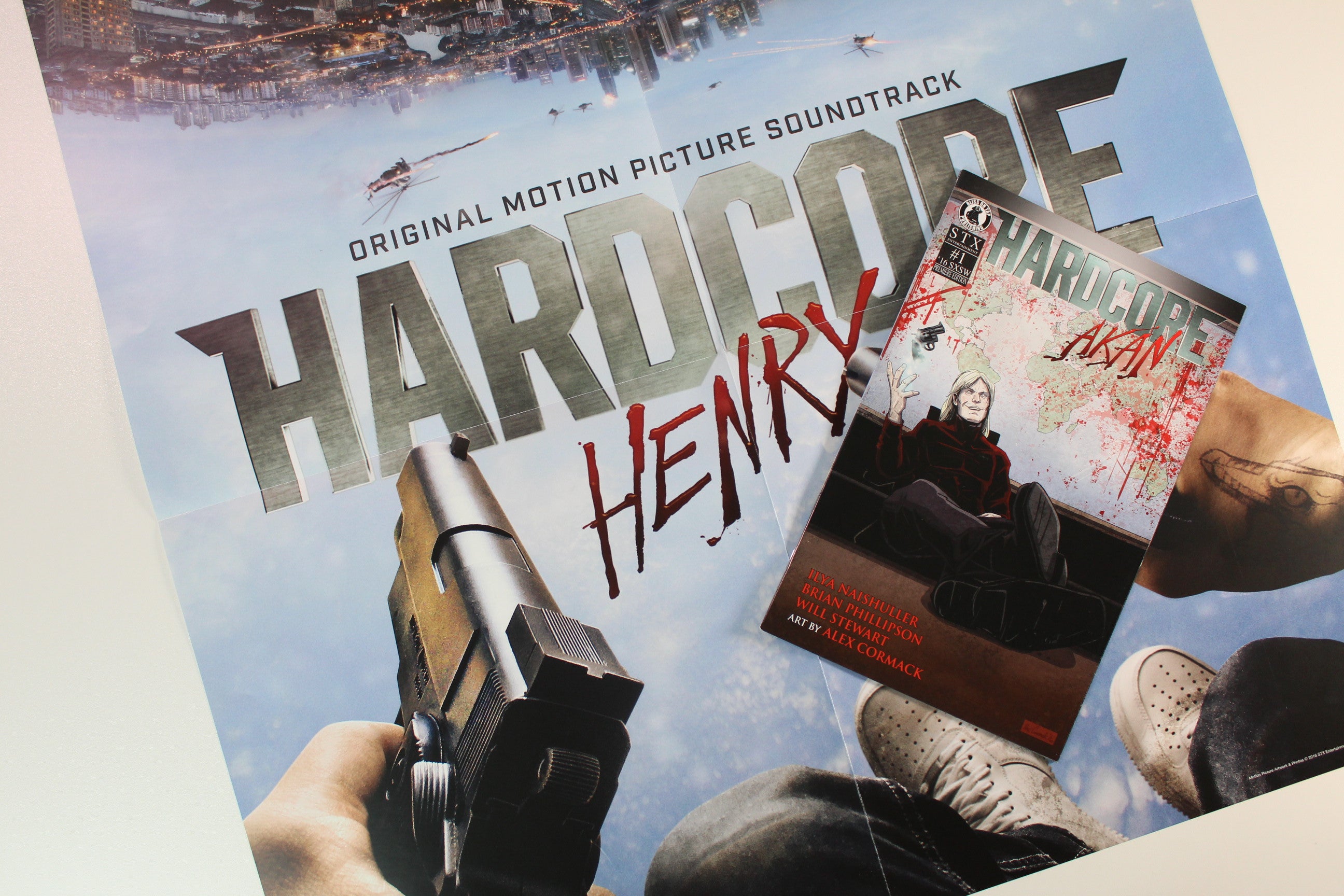 Various - Hardcore Henry (Original Motion Picture Soundtrack) on Music on Vinyl Ltd Numbered Red Vinyl