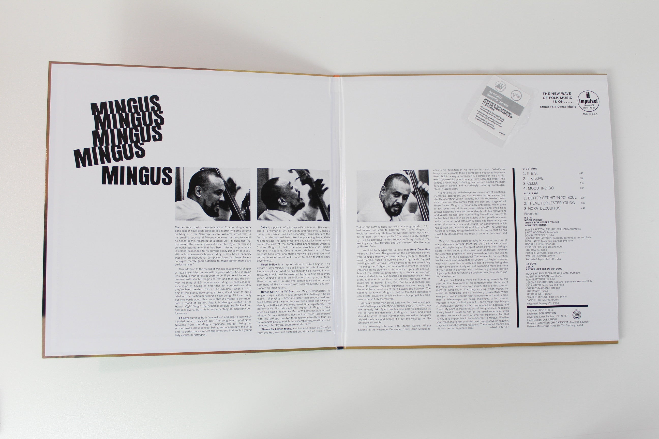 Charles Mingus - Mingus Mingus Mingus Mingus Mingus on Impulse! Acoustic Sounds Series Reissue