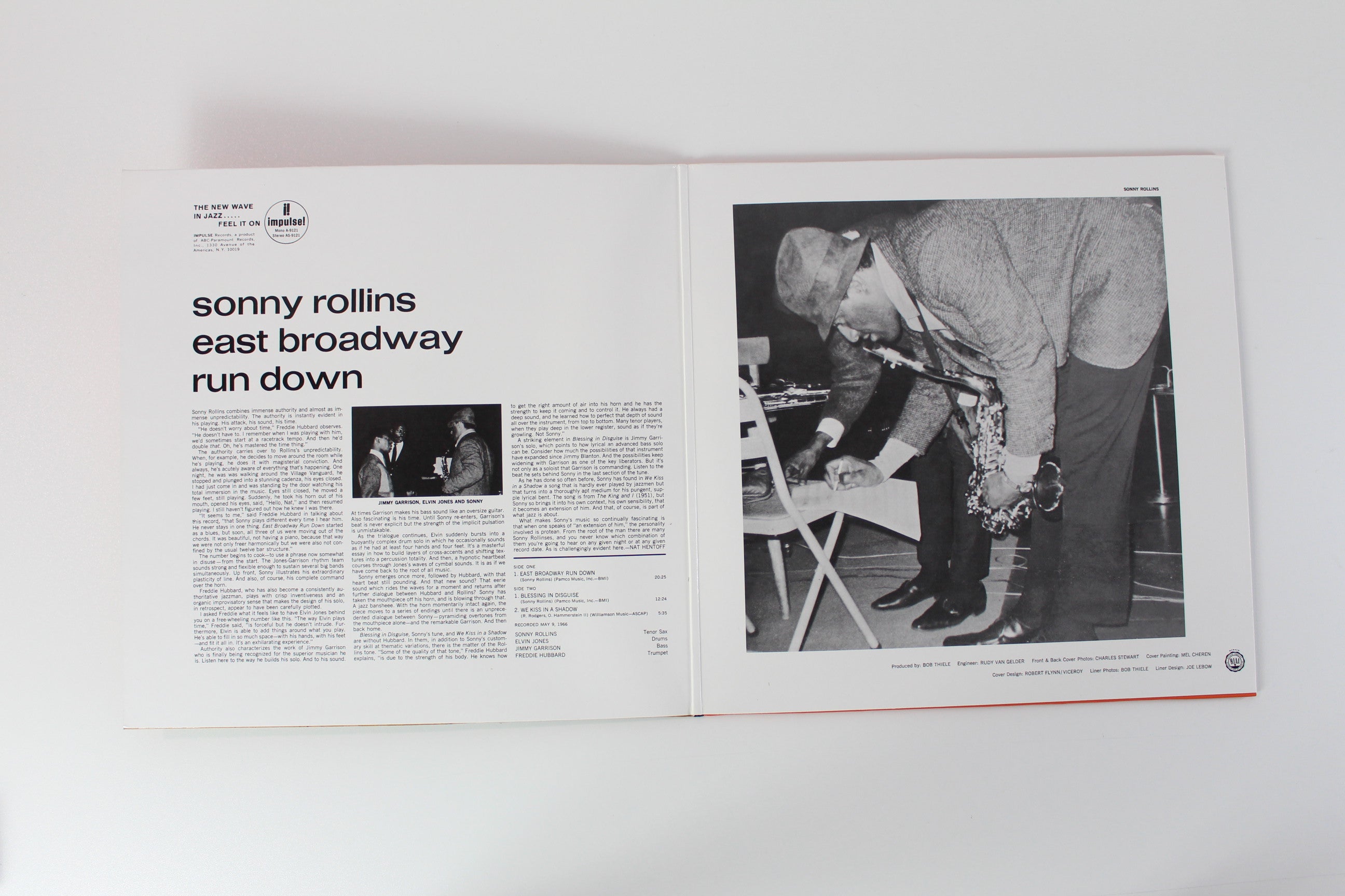 Sonny Rollins - East Broadway Run Down on Impulse!/Speakers Corner Records Reissue
