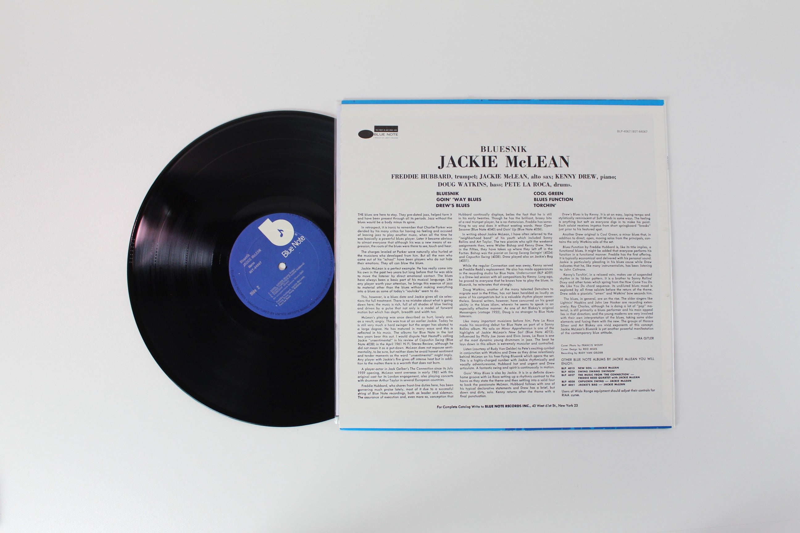 Jackie McLean - Bluesnik on Blue Note Reissue