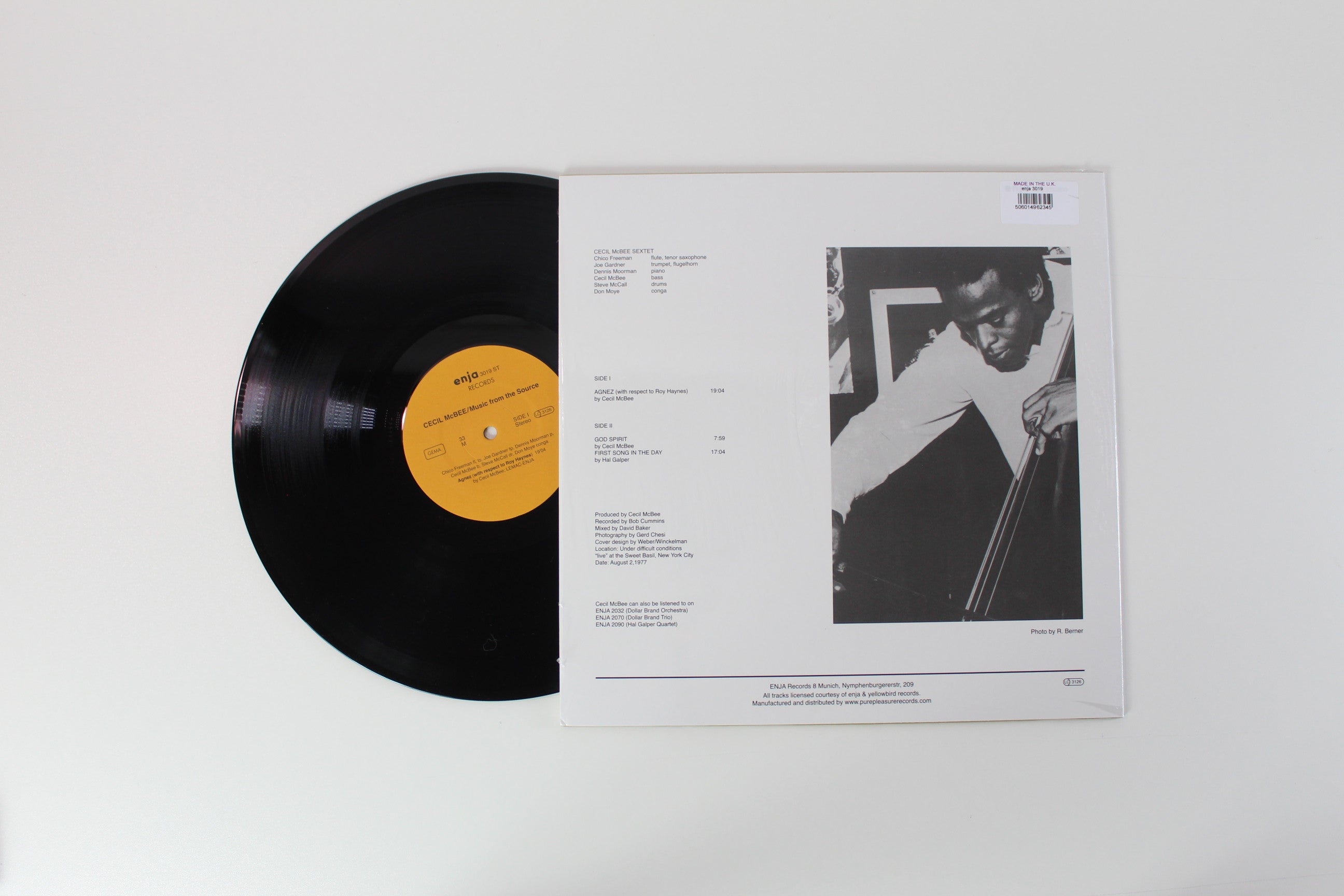 Cecil McBee Sextet - Music From The Source on Enja Records Reissue