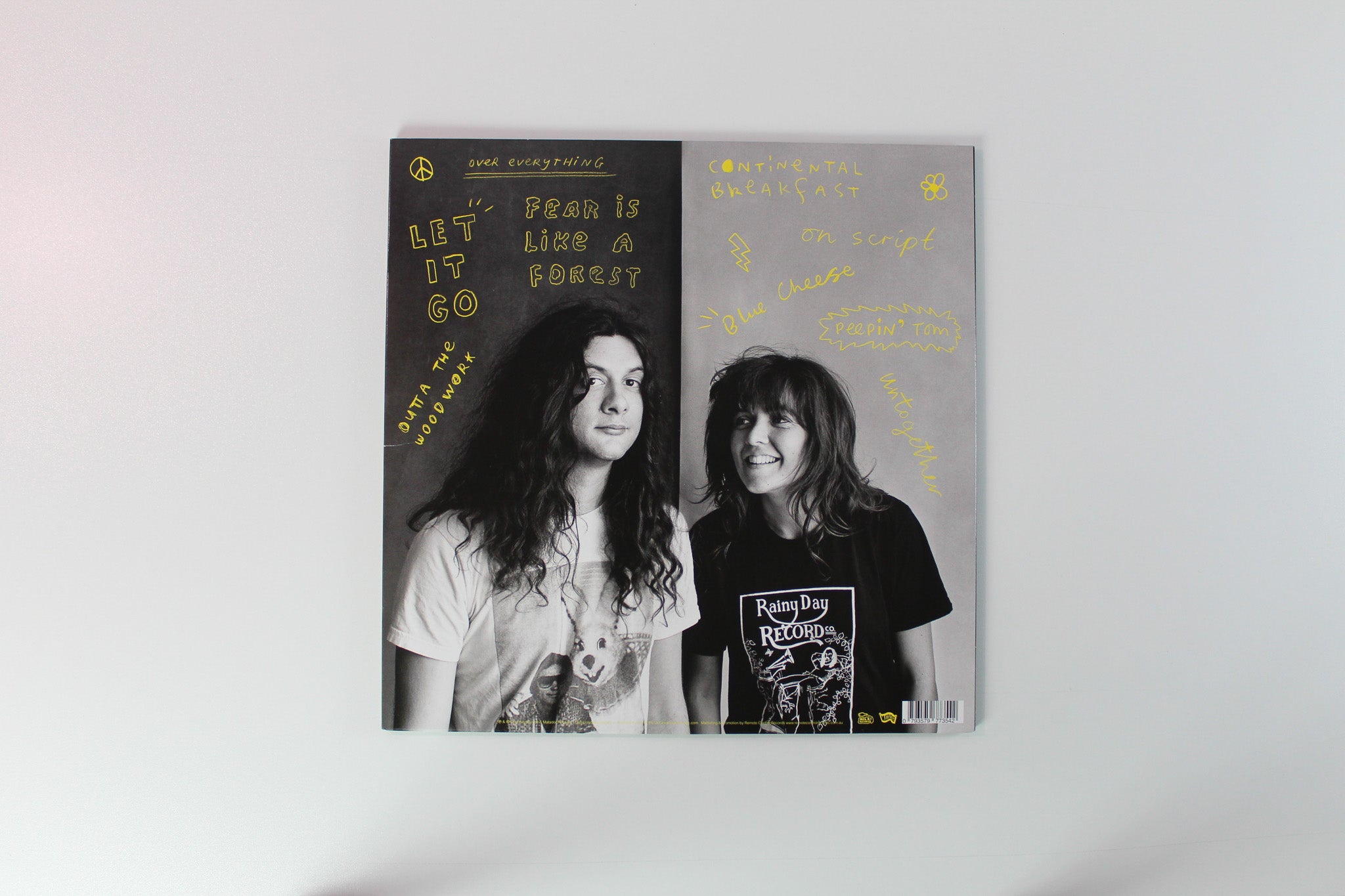 Courtney Barnett and Kurt Vile - Lotta Sea Lice on Milk Records Ltd Yellow