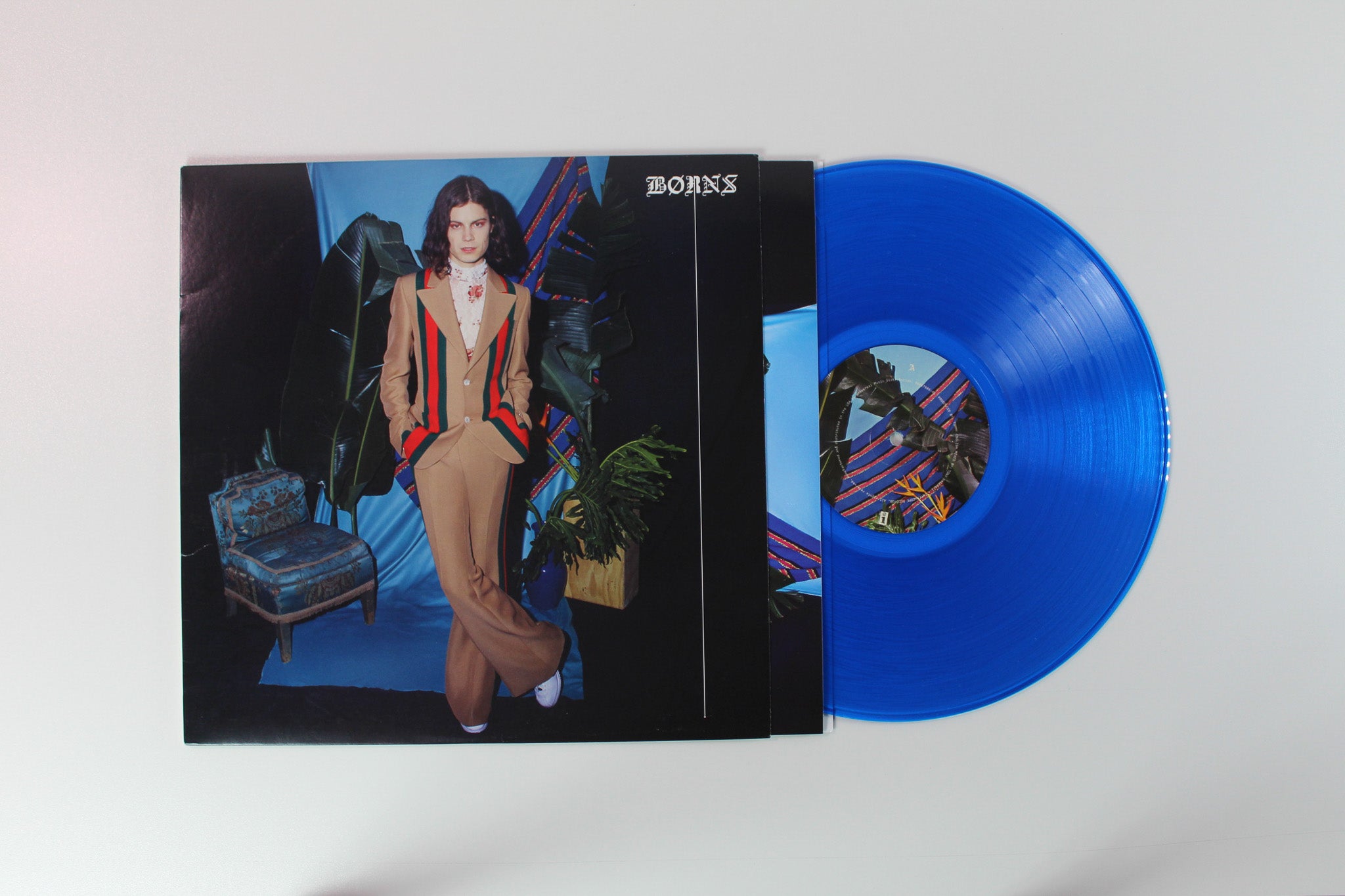 BØRNS - Blue Madonna on Interscope Ltd Blue Translucent