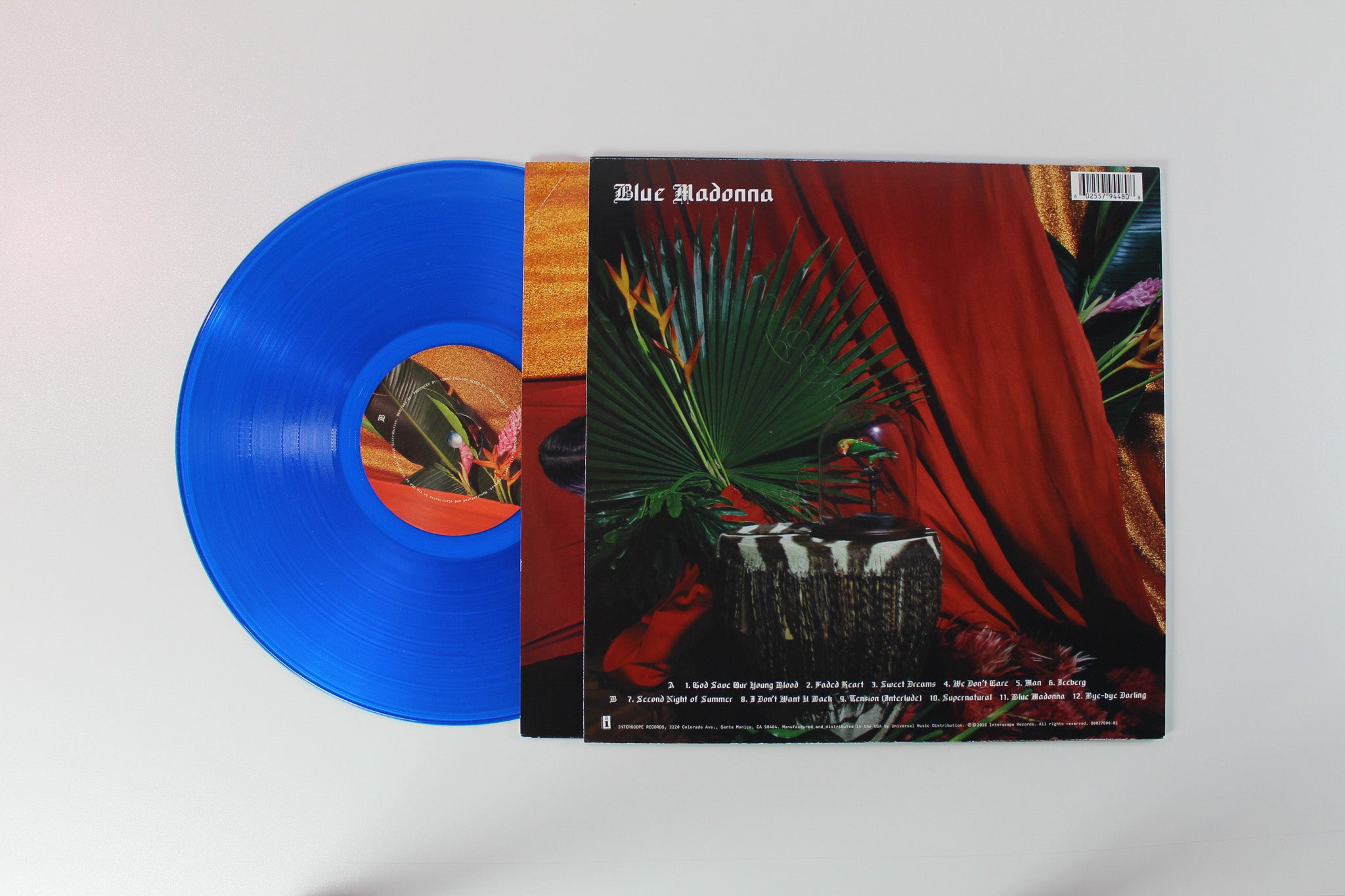 BØRNS - Blue Madonna on Interscope Ltd Blue Translucent
