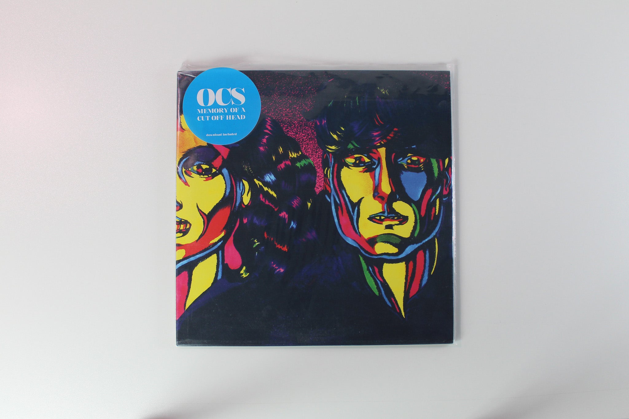 OCS - Memory Of A Cut Off Head on Castle Face 2 X 12" 45 RPM Grape Roll Up Vinyl