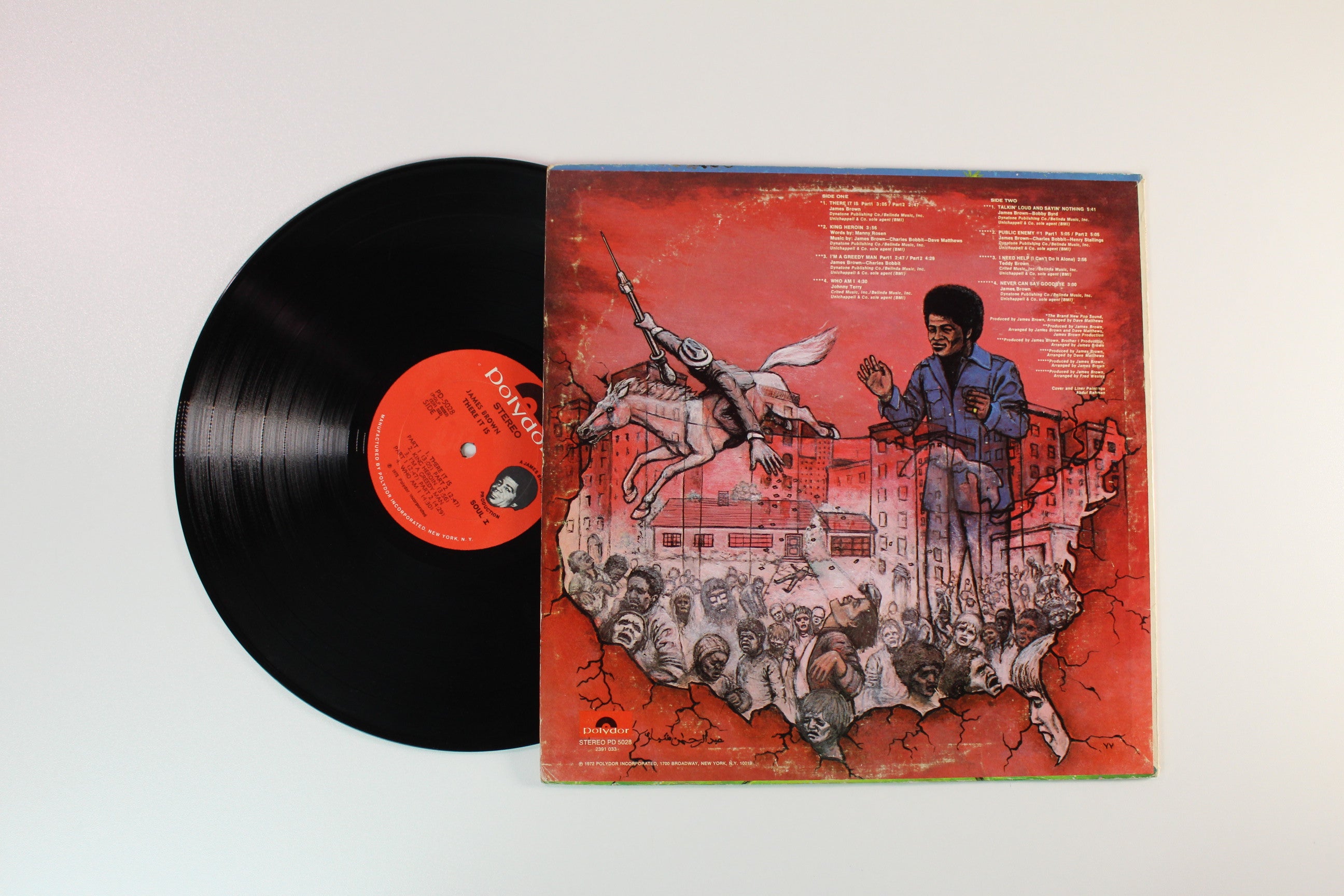 James Brown - There It Is on Polydor