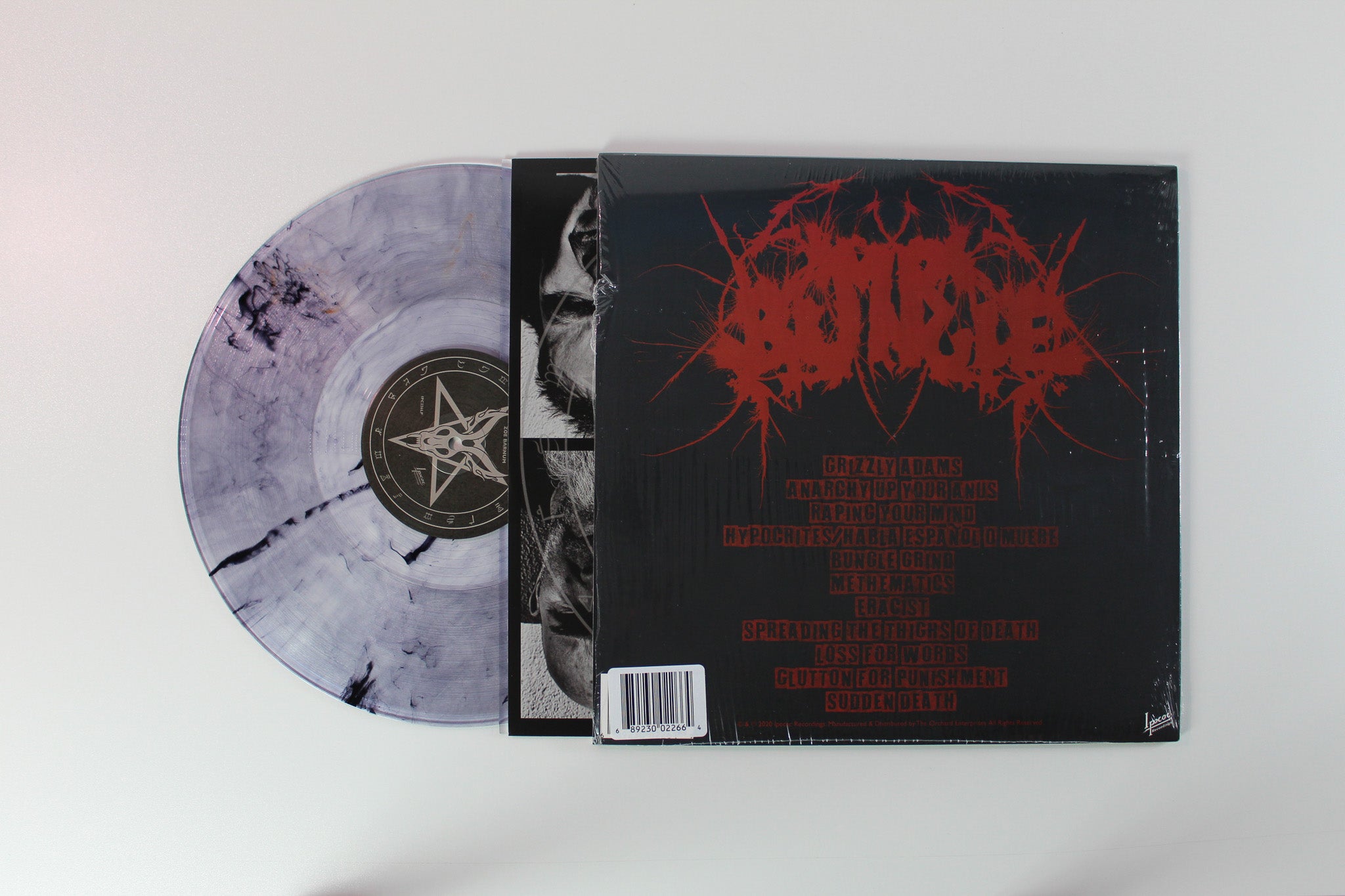 Mr. Bungle - The Raging Wrath Of The Easter Bunny Demo on Ipecac Ltd Clear With Black Splatter