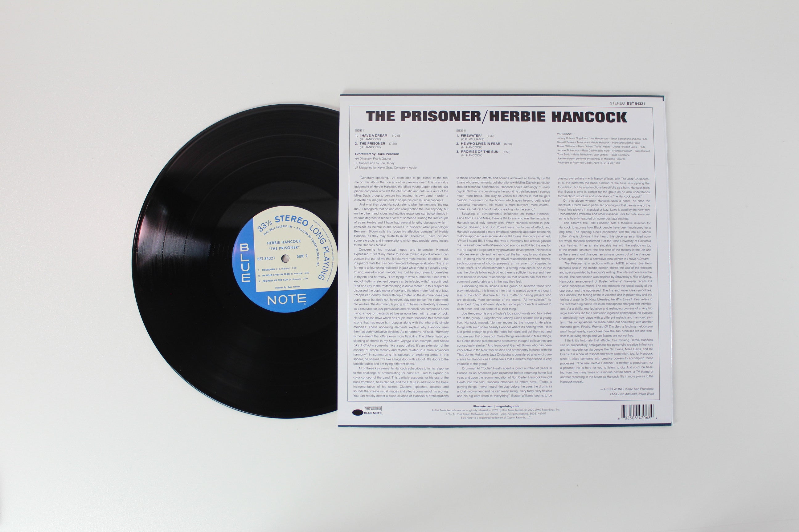 Herbie Hancock - The Prisoner on Blue Note Poet Series Reissue