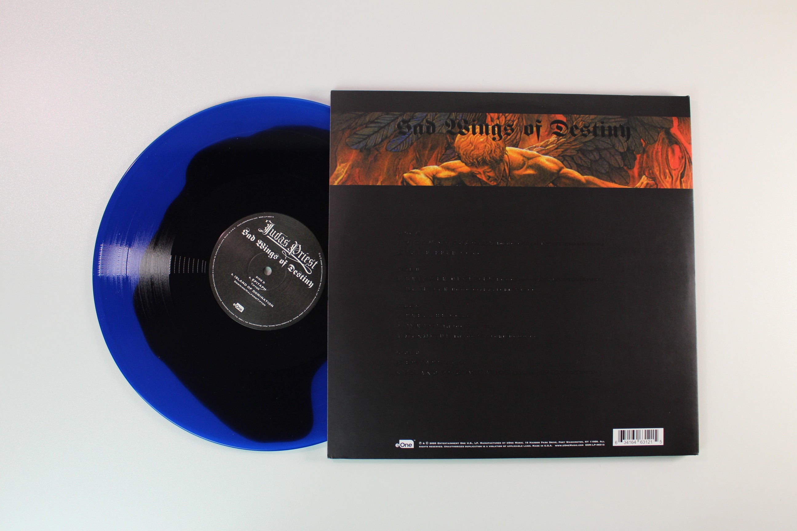 Judas Priest - Sad Wings Of Destiny on eOne RSD 2020 Ltd 45 RPM Black in Blue Vinyl Reissue