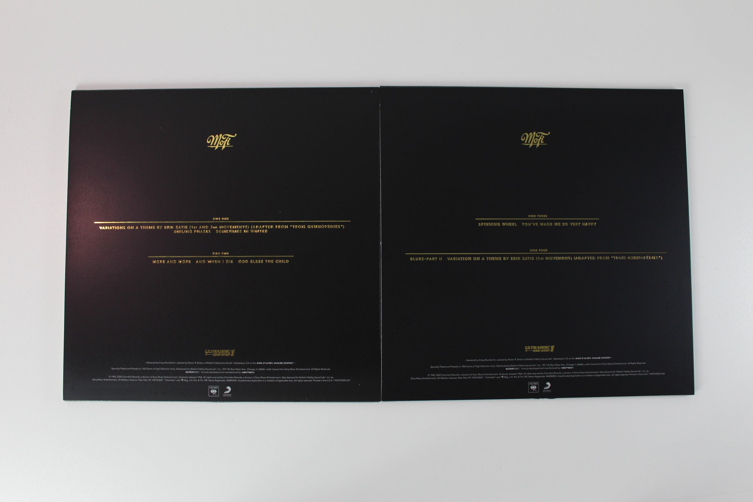 Blood Sweat And Tears - Blood Sweat & Tears on Mobile Fidelity Sound Lab 2 X 12" 45 RPM Ltd Numbered Box Set Reissue