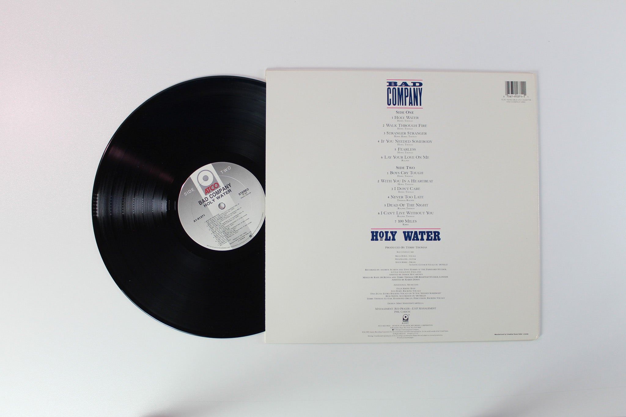 Bad Company - Holy Water on Atco
