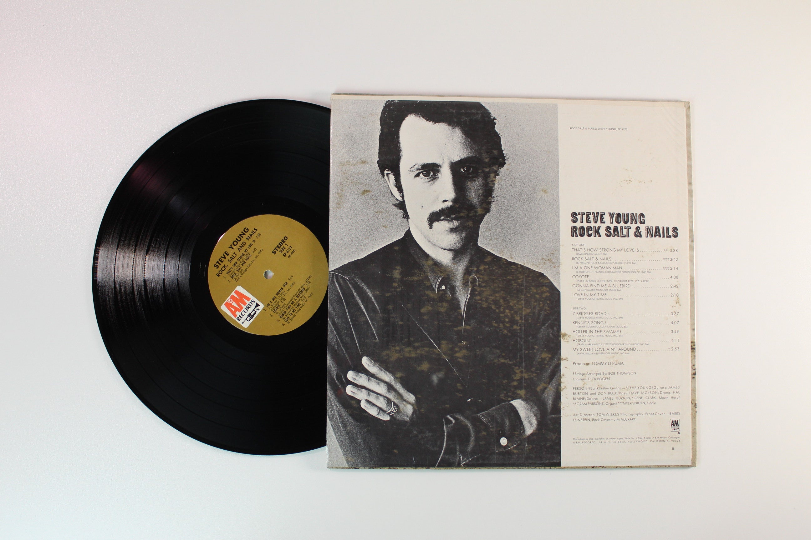 Steve Young - Rock Salt And Nails on A&M