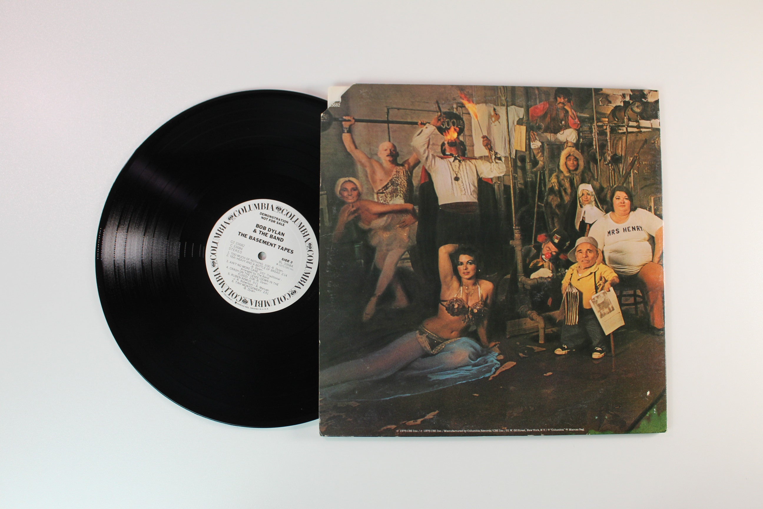 Bob Dylan - The Basement Tapes on Columbia Promo