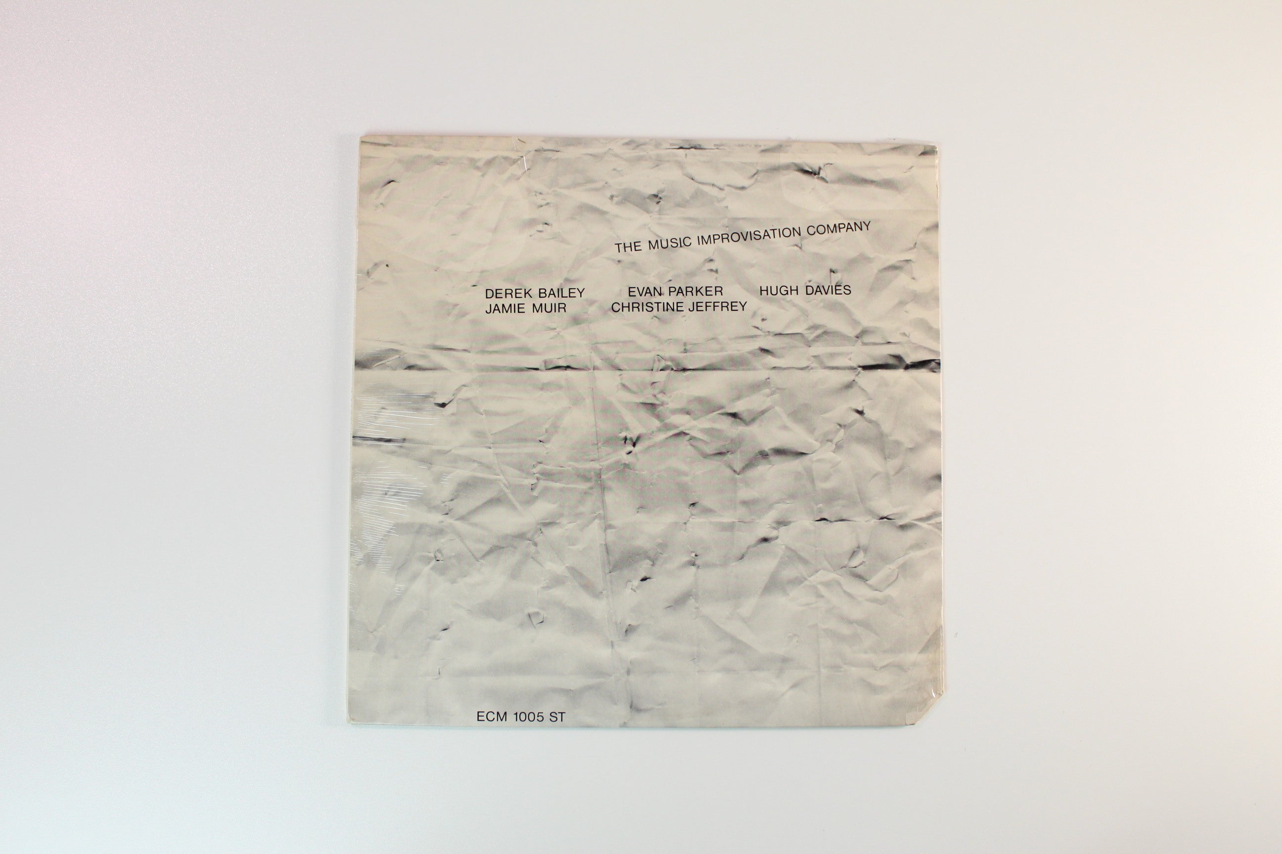 The Music Improvisation Company - The Music Improvisation Company on ECM Sealed