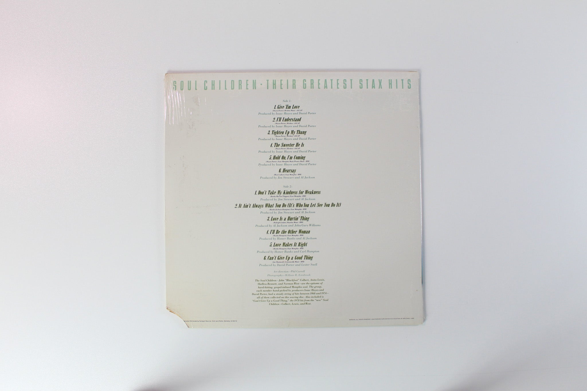 Soul Children - Chronicle on Stax Sealed