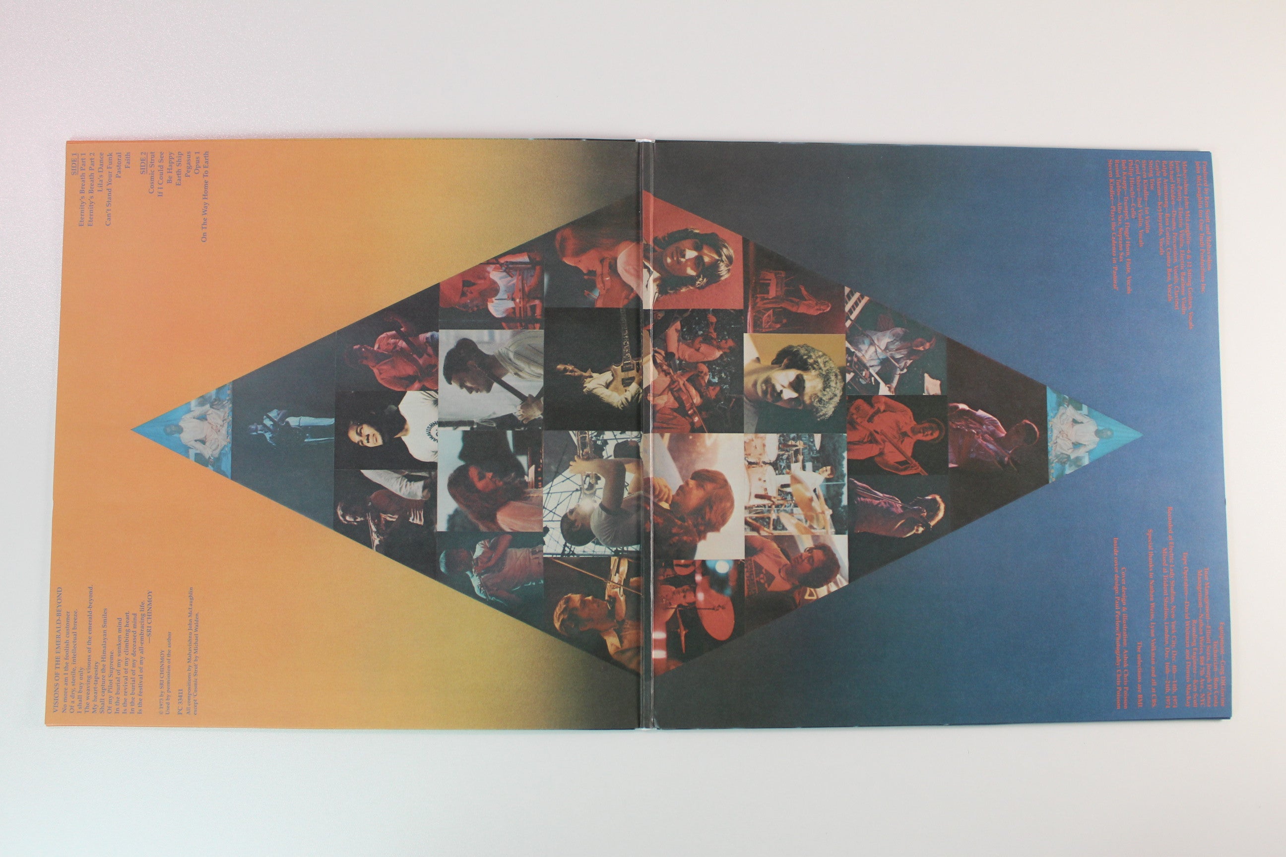 Mahavishnu Orchestra - Visions Of The Emerald Beyond on Columbia Music on Vinyl Reissue