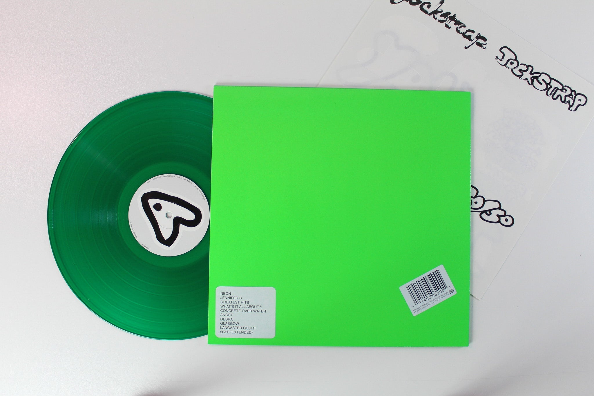 Jockstrap - I Love You Jennifer B on Rough Trade Ltd Green Translucent