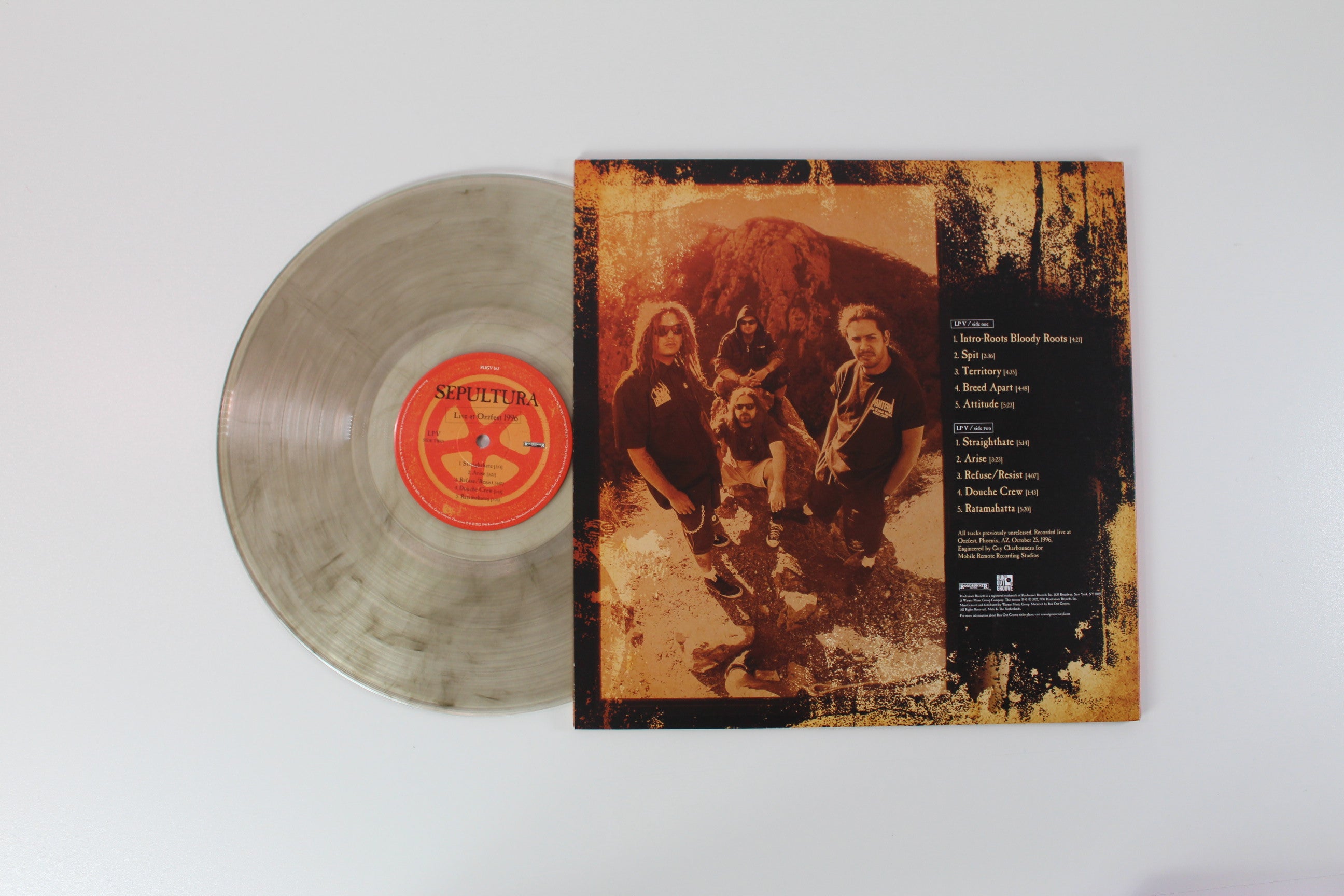Sepultura - Roots on Roadrunner Ltd Colored Vinyl Box Set Reissue