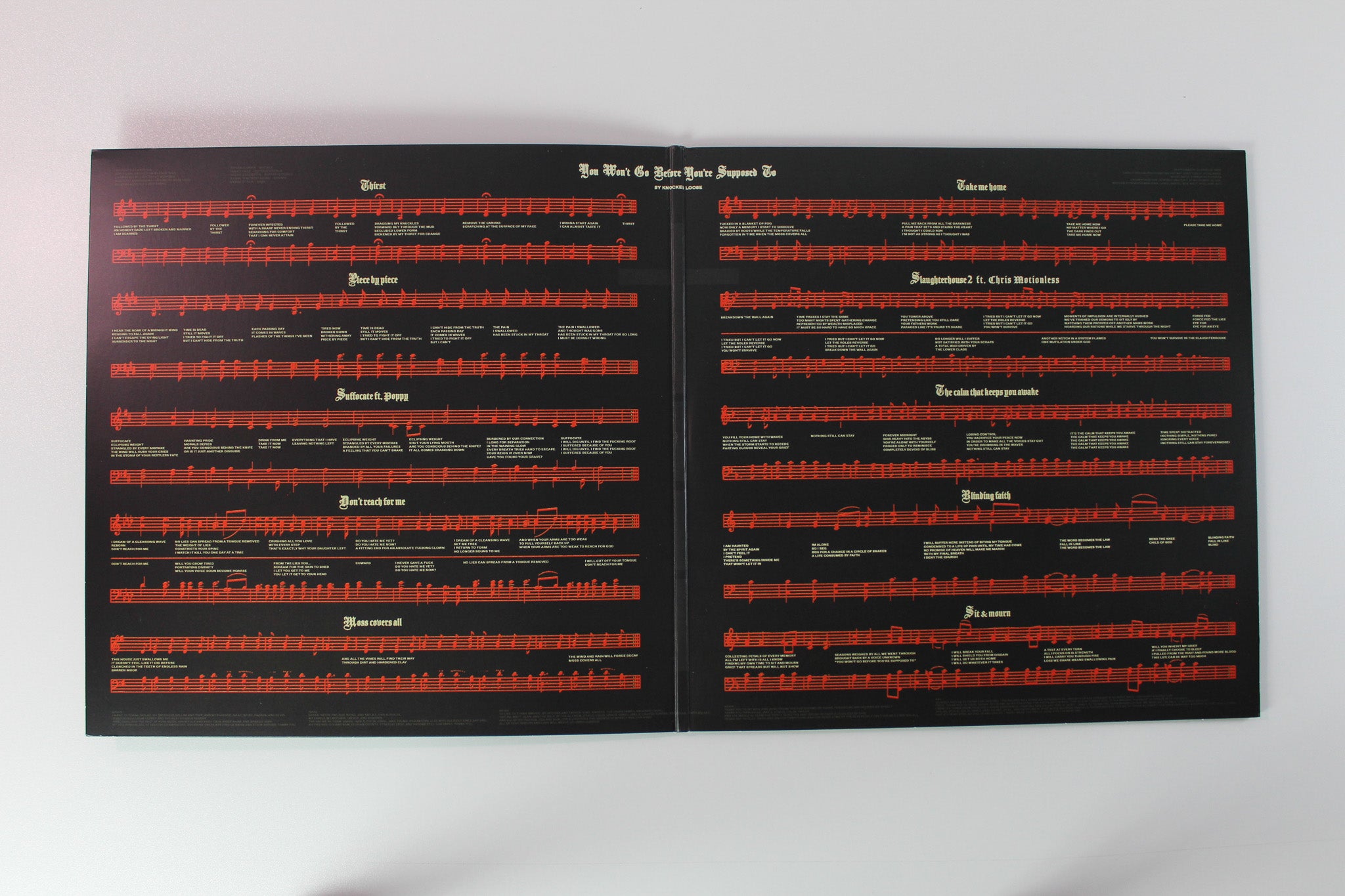 Knocked Loose - You Won't Go Before You're Supposed To on Pure Noise Algae Marble Vinyl Reissue