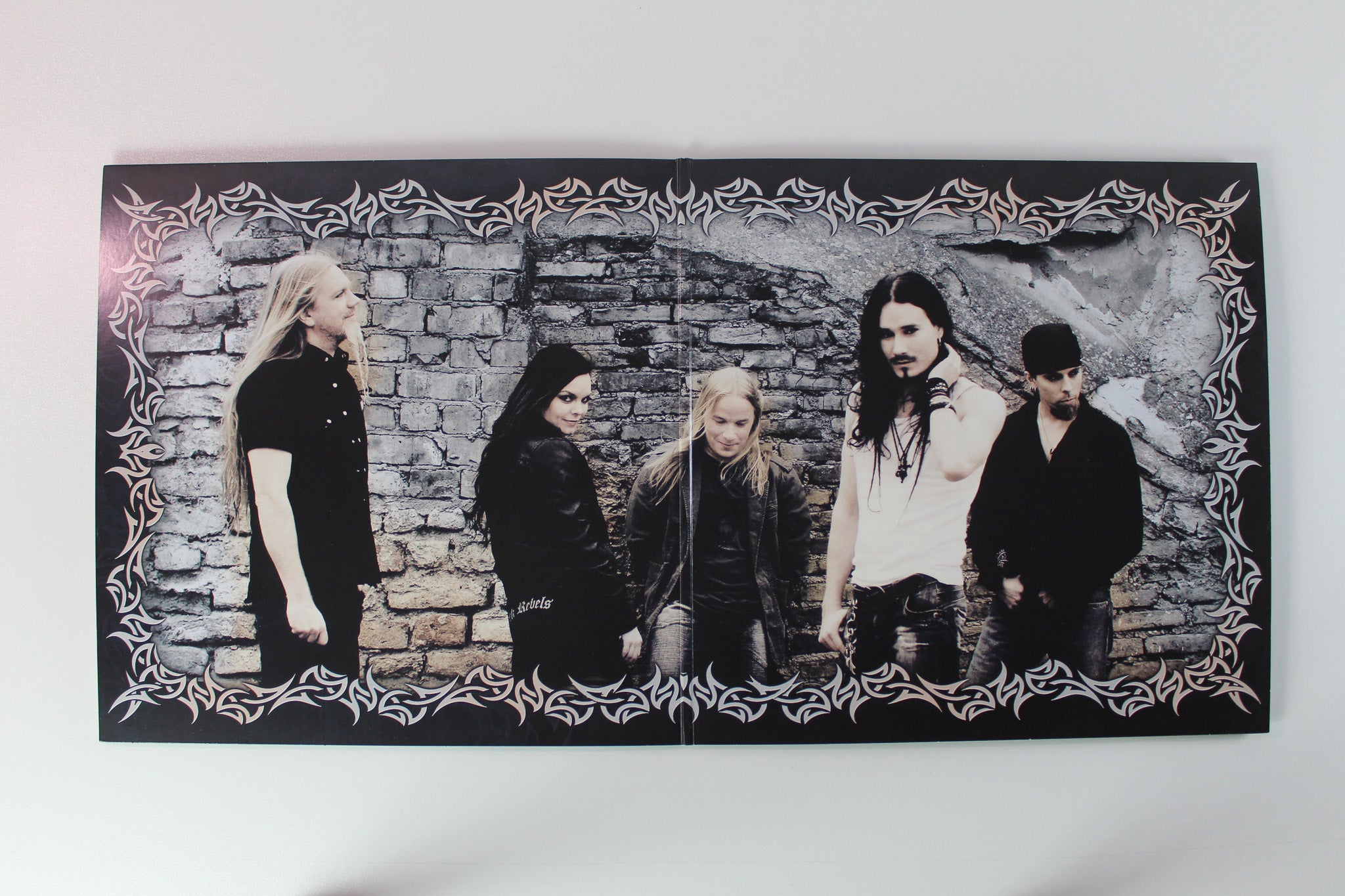 Nightwish - Dark Passion Play on Nuclear Blast Ltd White with Blue Splatter Reissue