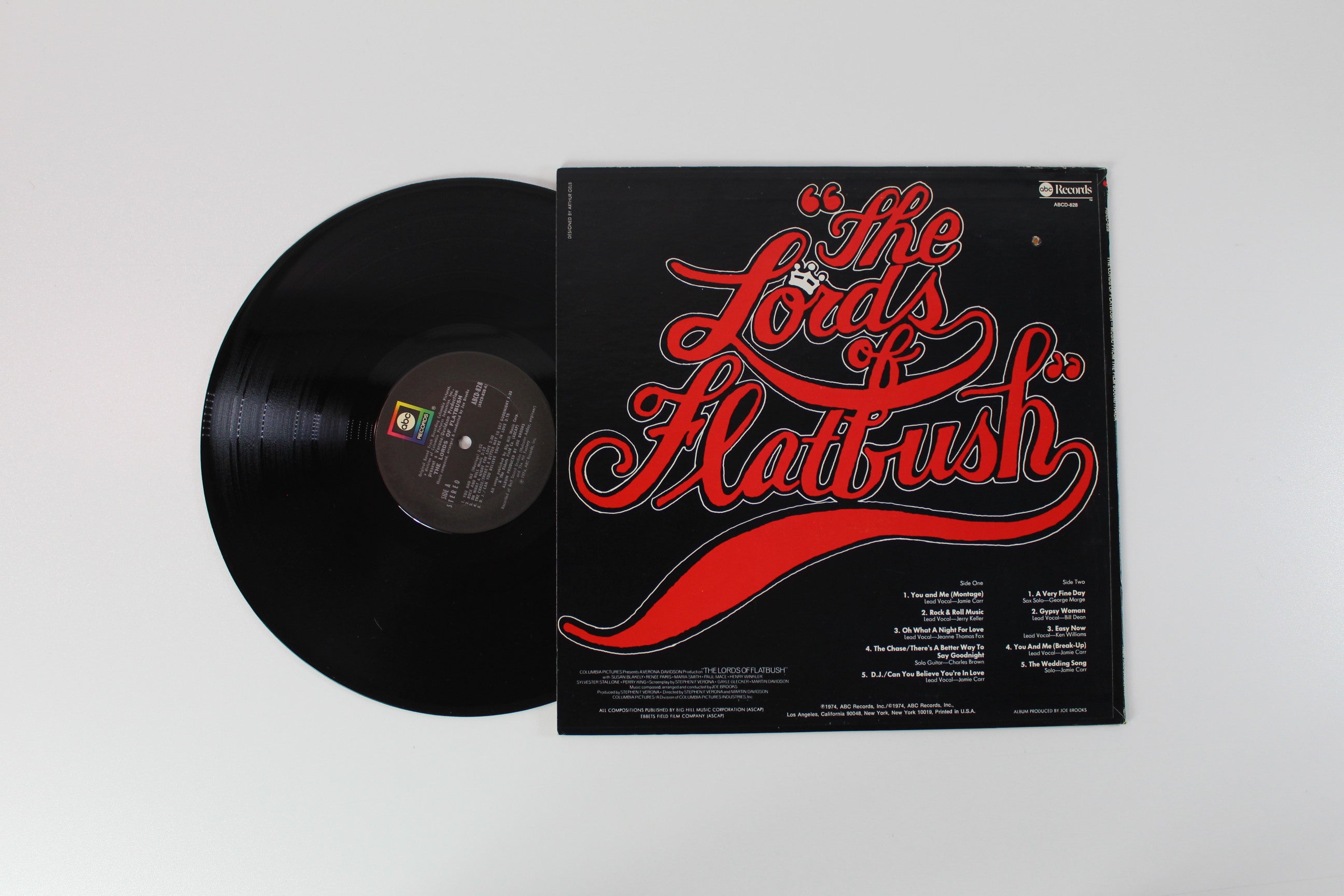 Joseph Brooks - The Lords Of Flatbush (The Original Soundtrack Recording) on ABC Records