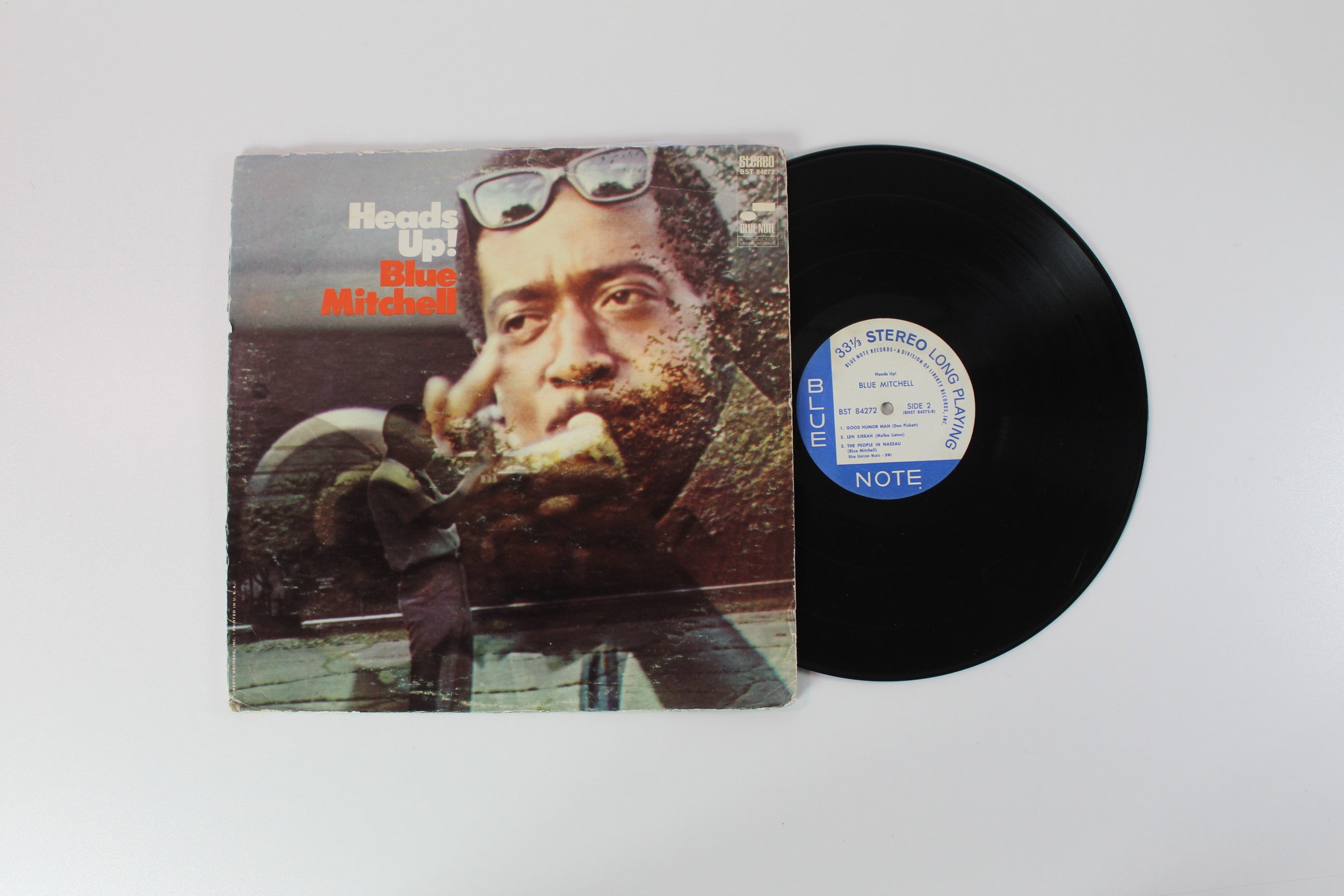 Blue Mitchell - Heads Up! on Blue Note - Stereo